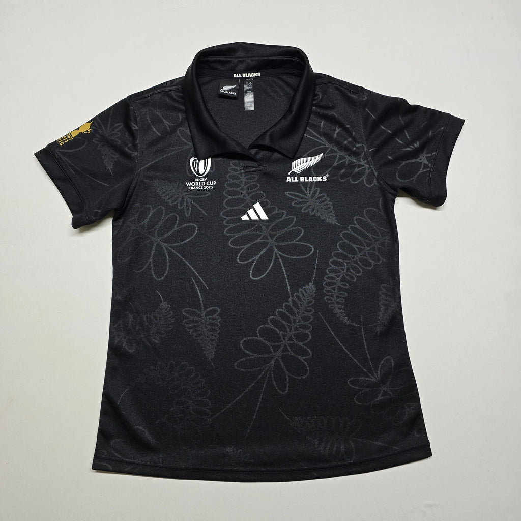 All Blacks 2023 RWC Home Jersey - 12/14YRS