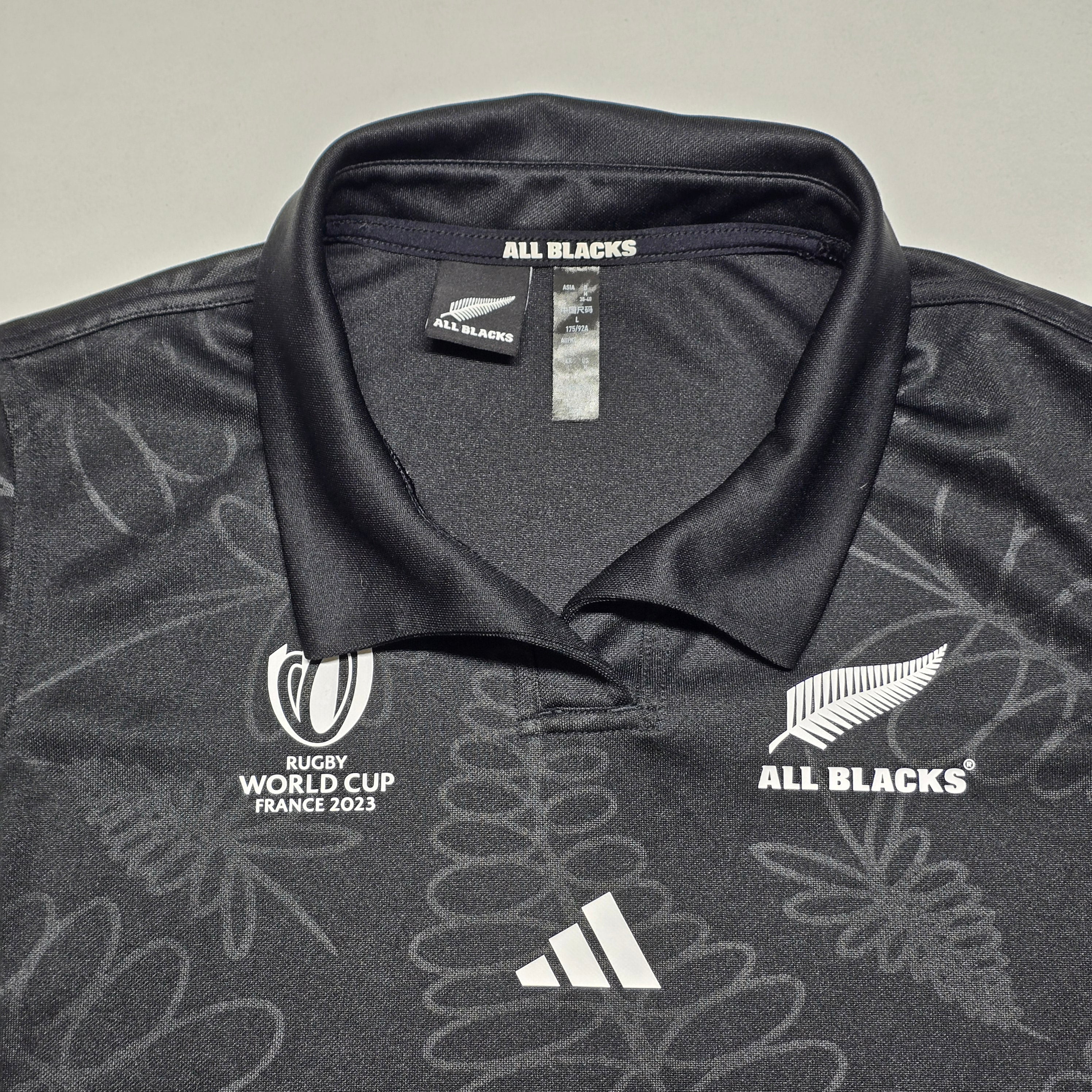 All Blacks 2023 RWC Home Jersey - 12/14YRS