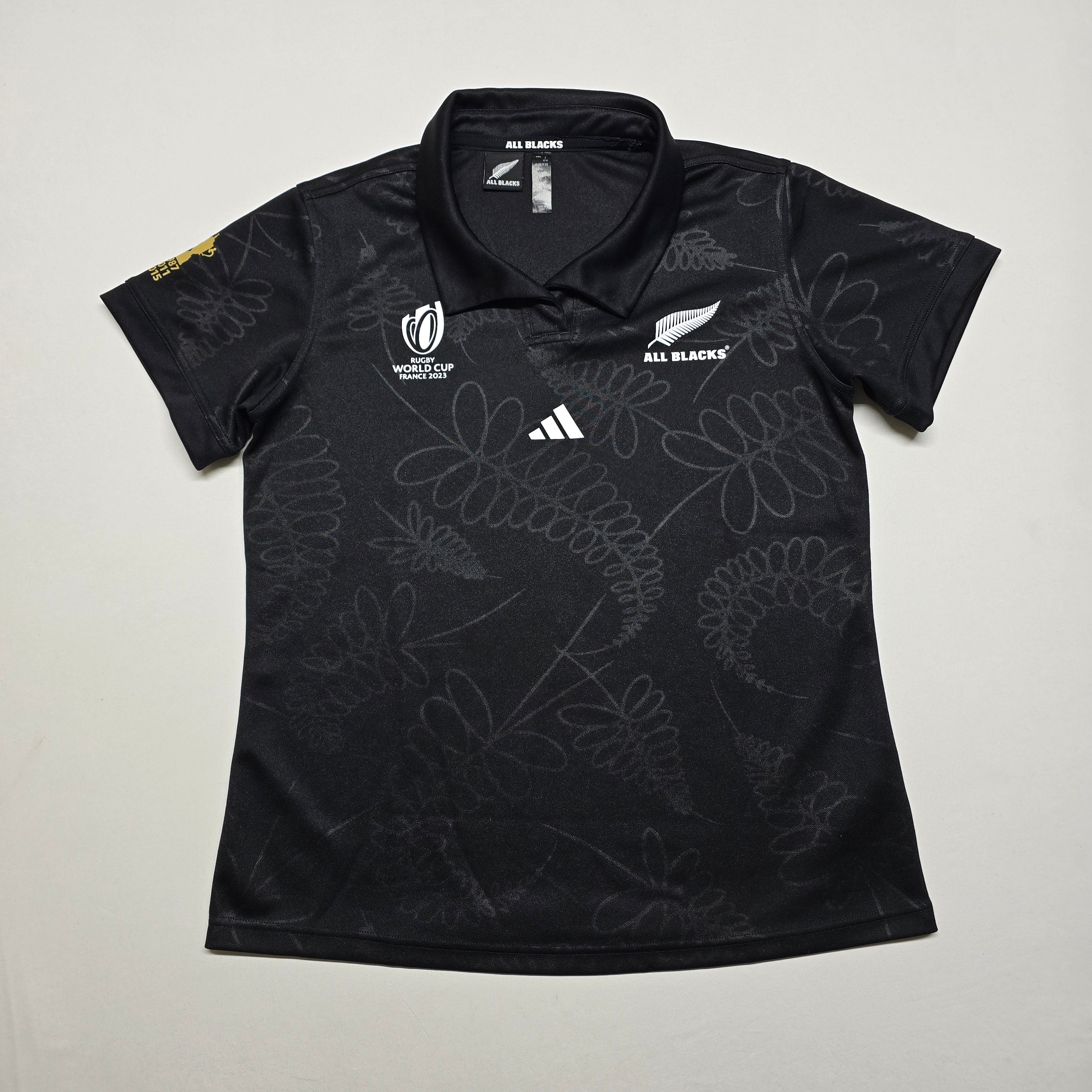 All Blacks 2023 RWC Home Jersey - 16-18YRS