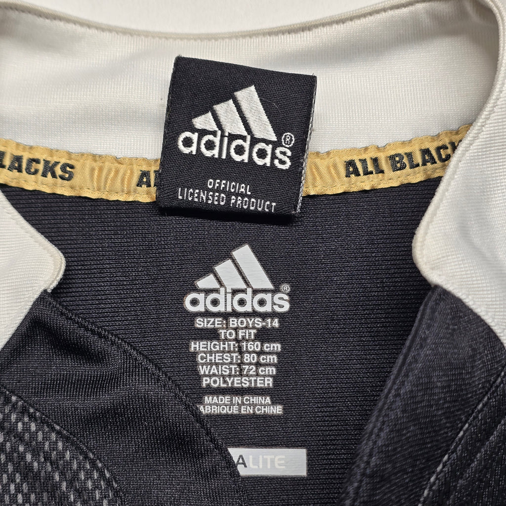 All Blacks 2011/12 Home Jersey - 14YRS