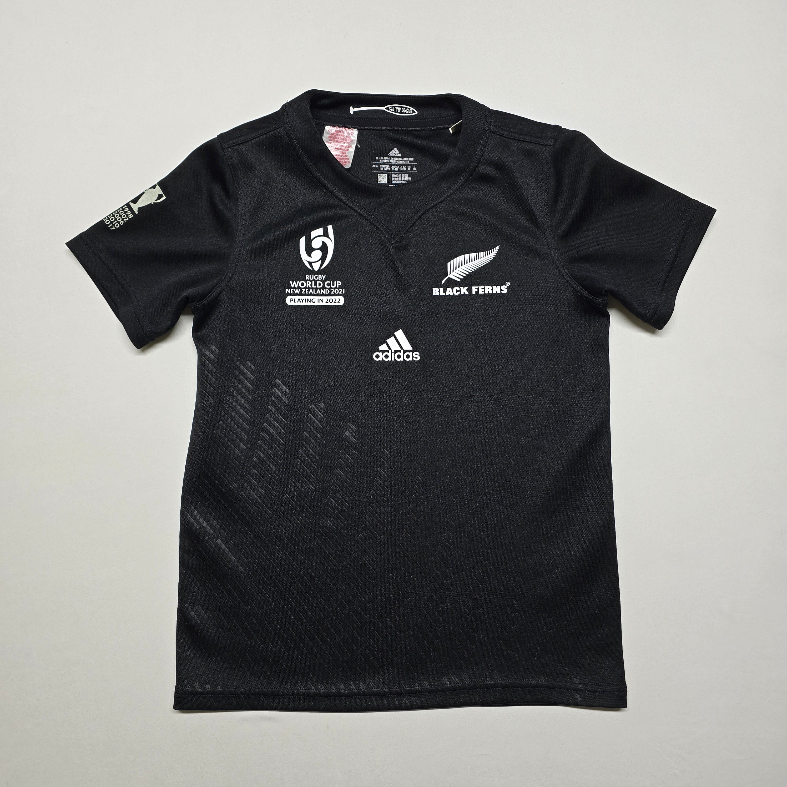 Black Ferns 2021 (2022) RWC Home Jersey - 11/12YRS