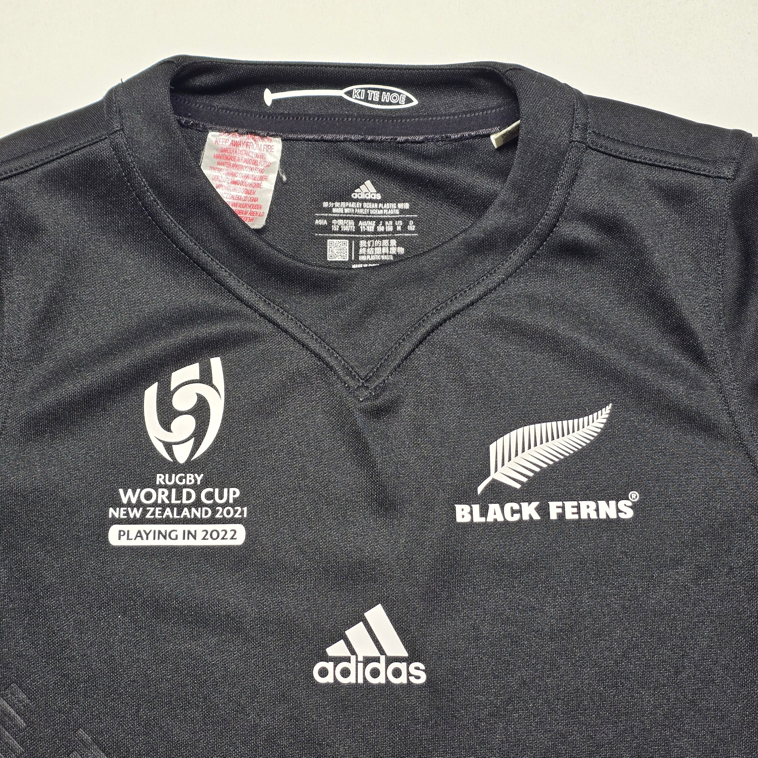 Black Ferns 2021 (2022) RWC Home Jersey - 11/12YRS