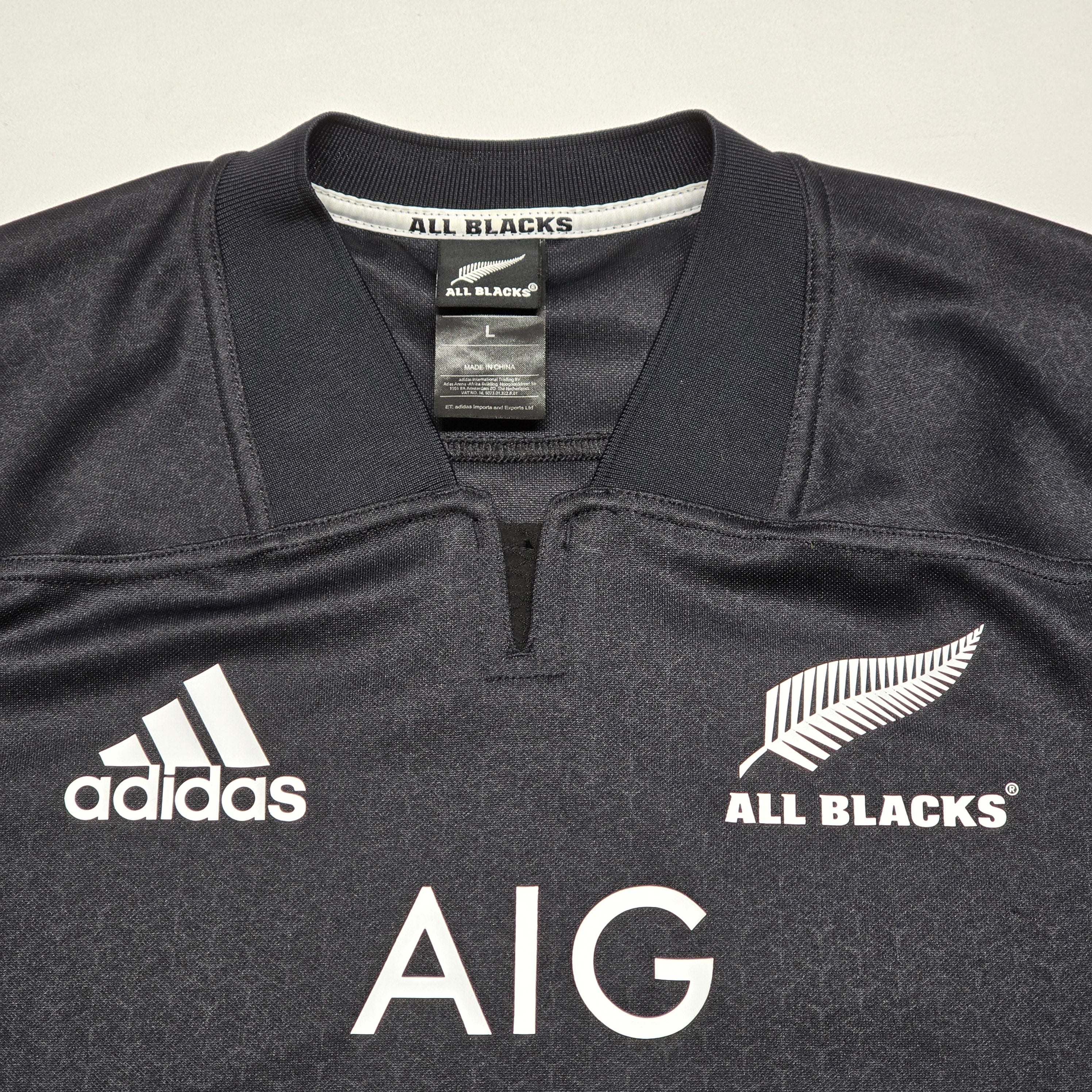 All Blacks 2017/18 Home Jersey - Large