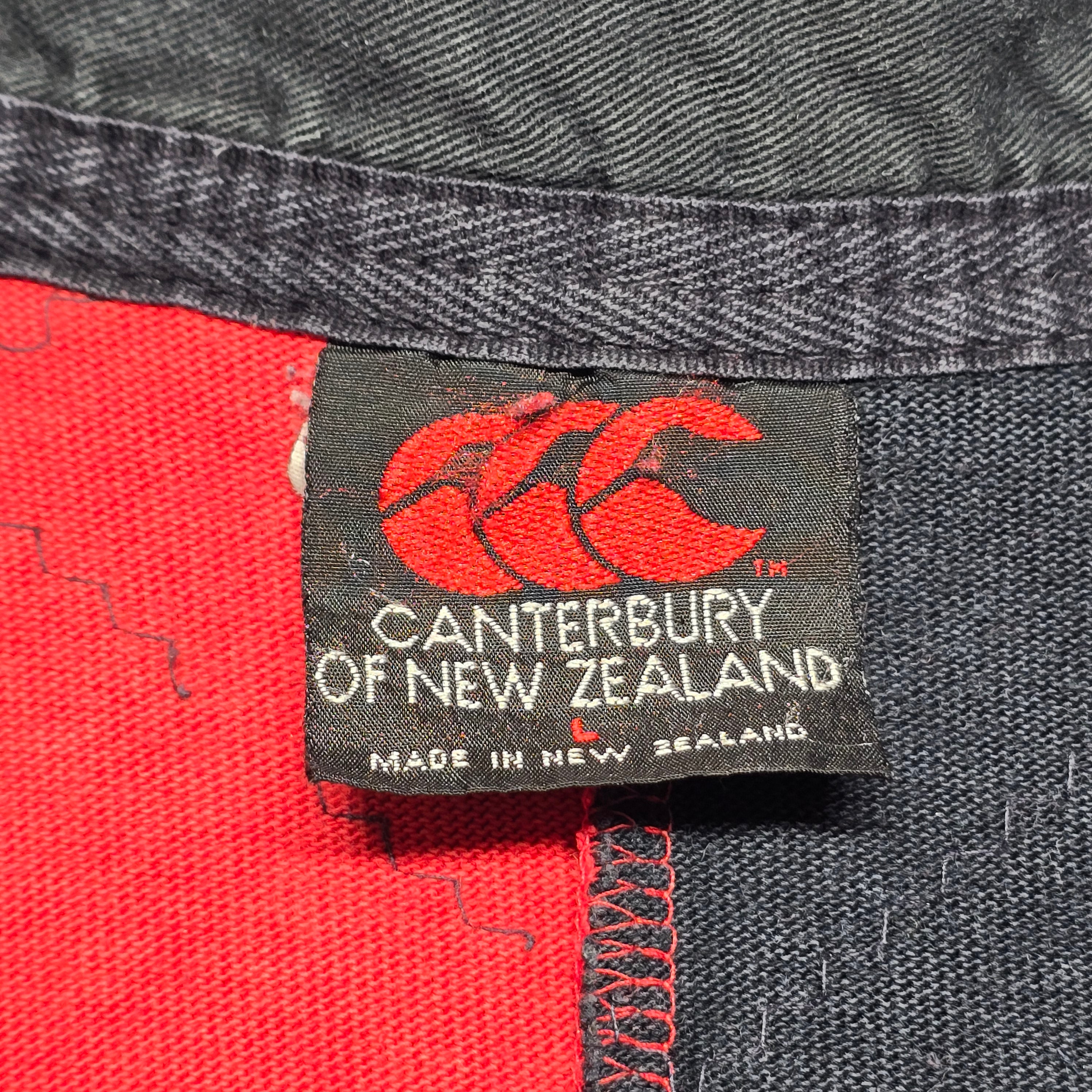 Christchurch RFC #9 Vintage Jersey - Large