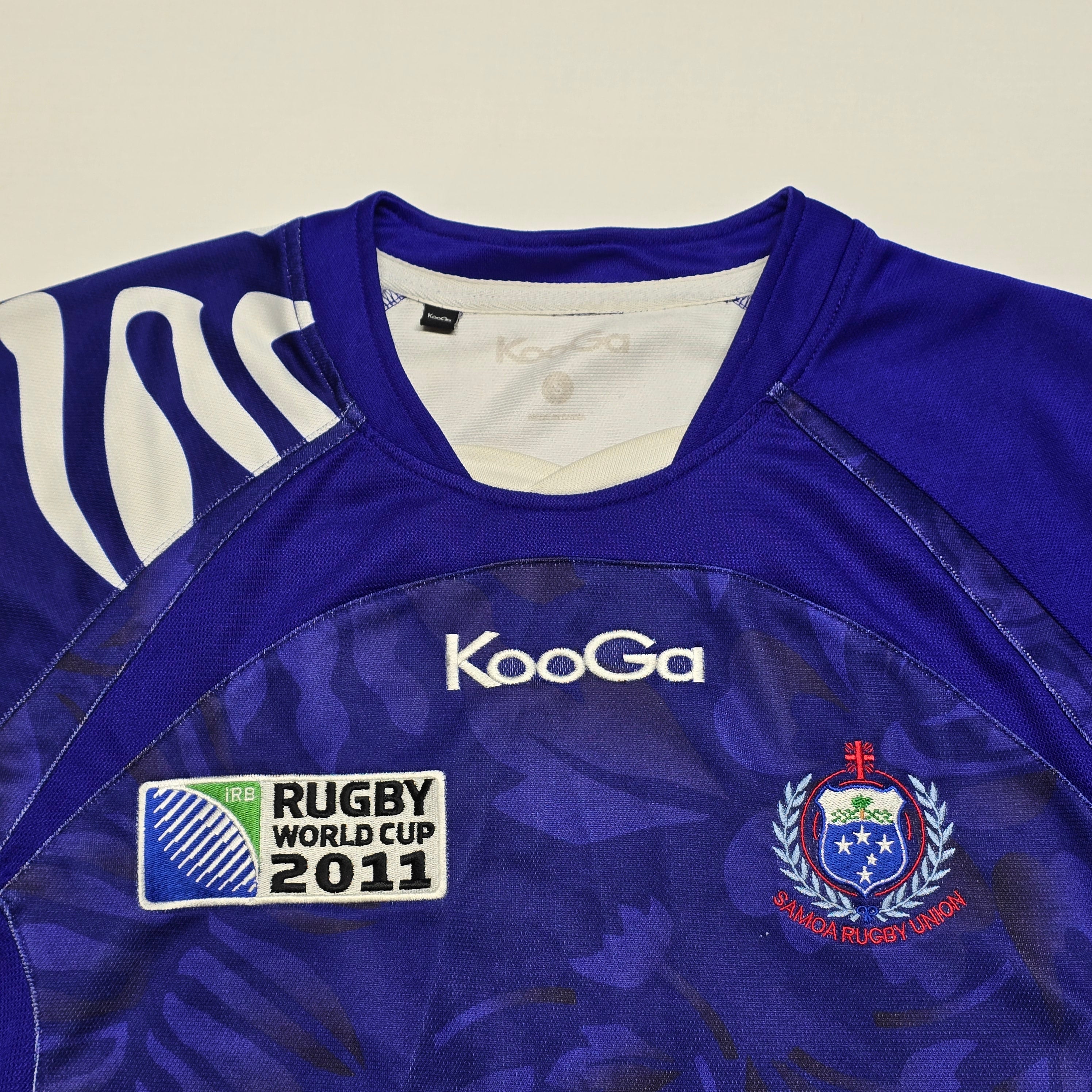 Samoa 2011 RWC #11 Jersey - Small