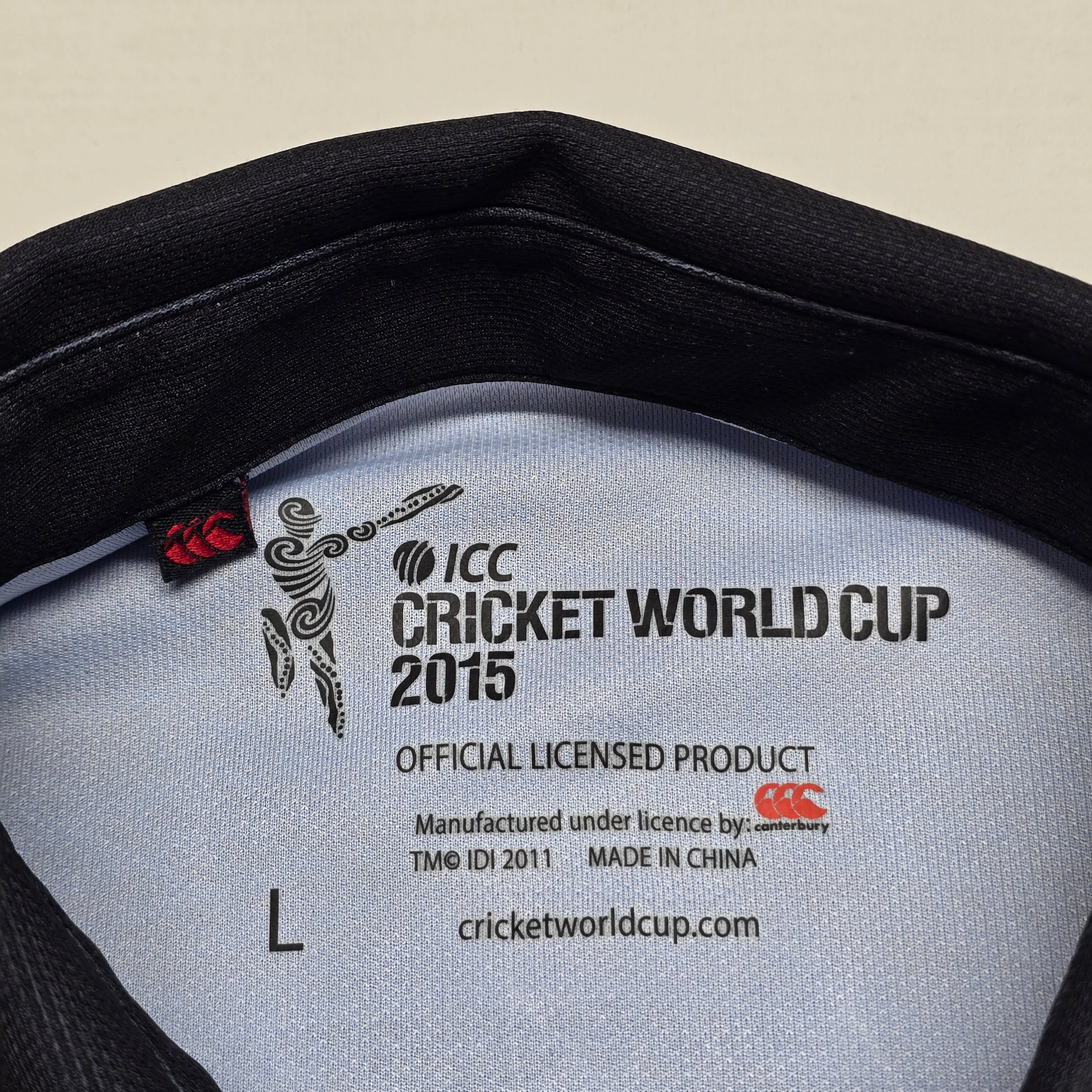 Blackcaps 2015 ICC World Cup Shirt - Large