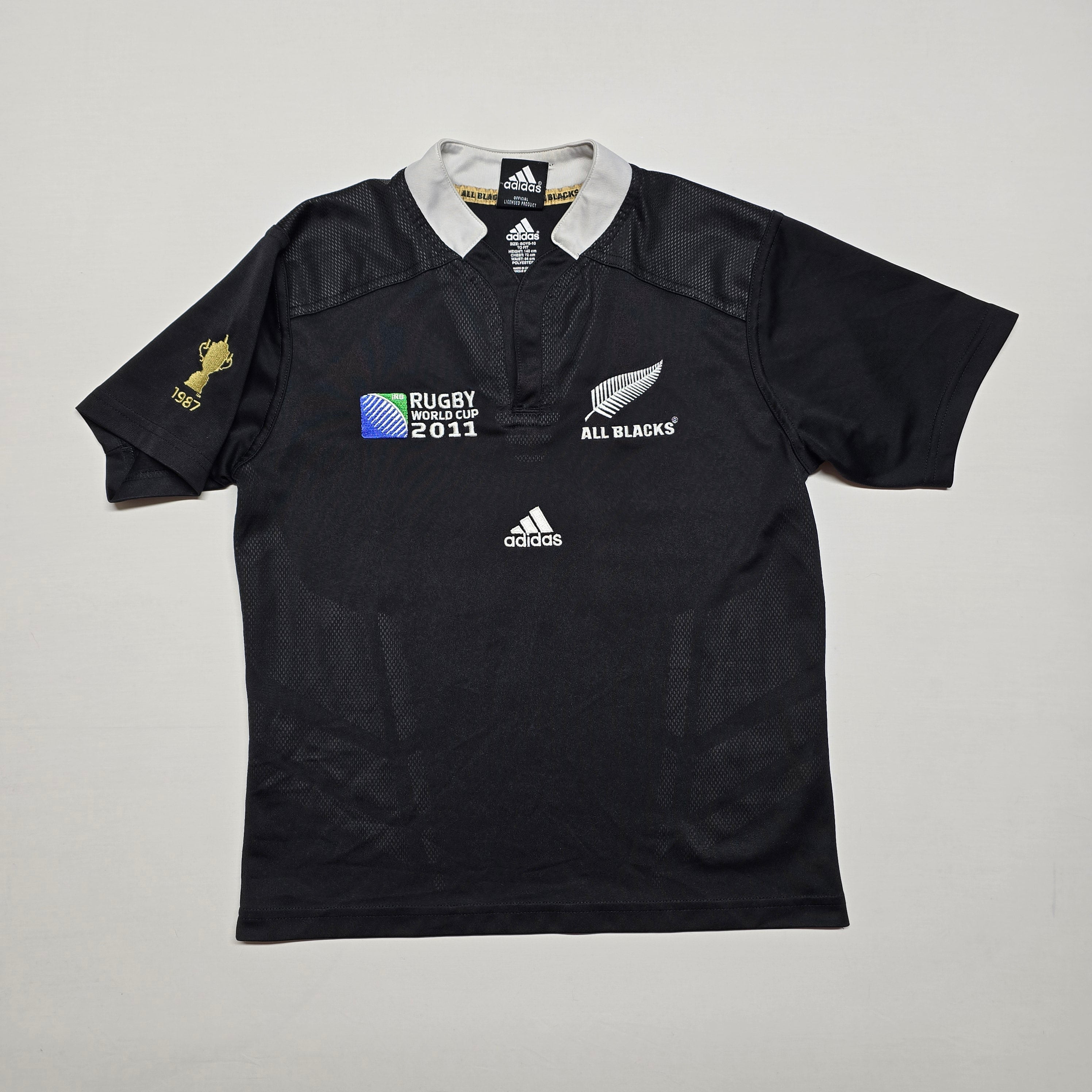 All Blacks 2011 RWC Home Jersey - 10YRS