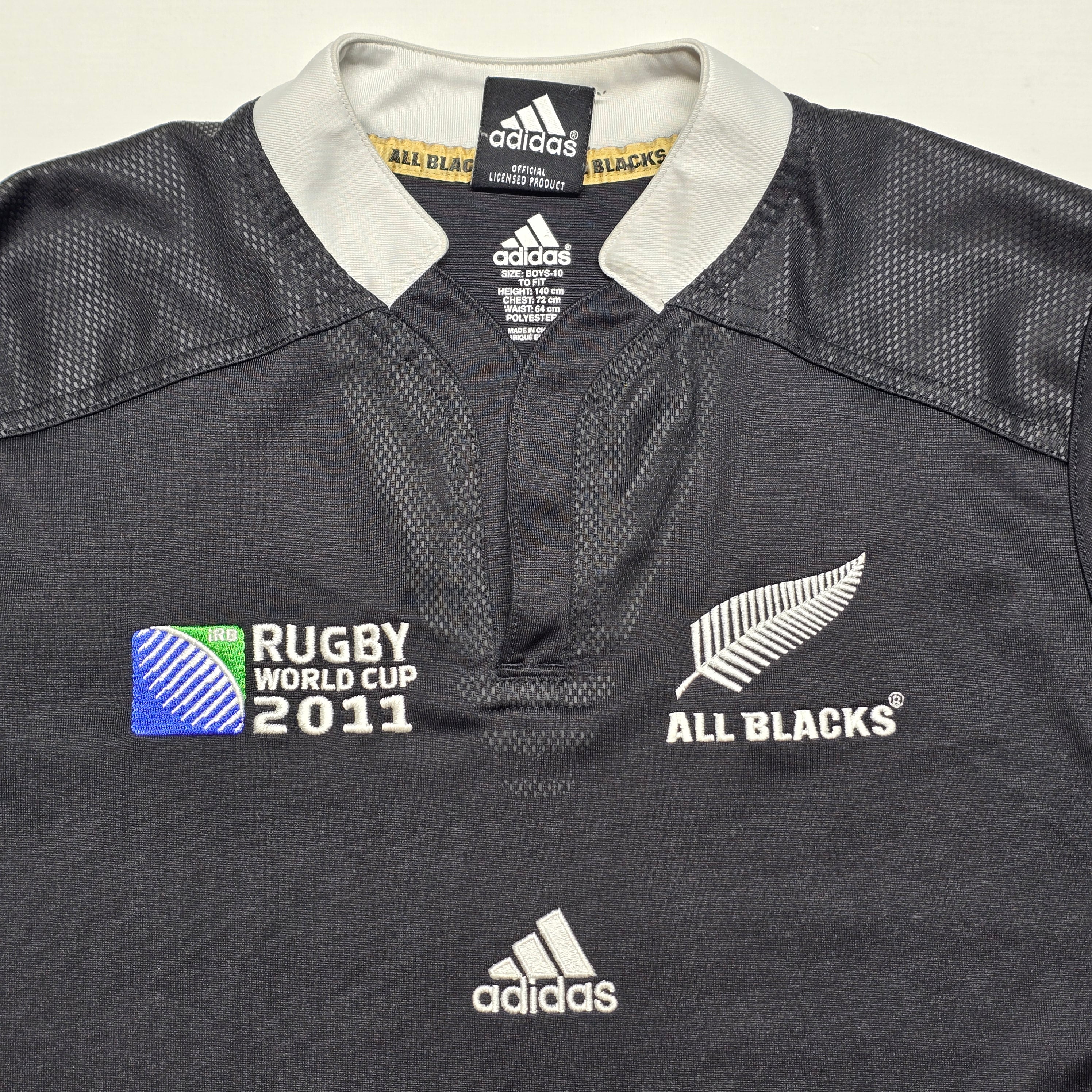 All Blacks 2011 RWC Home Jersey - 10YRS