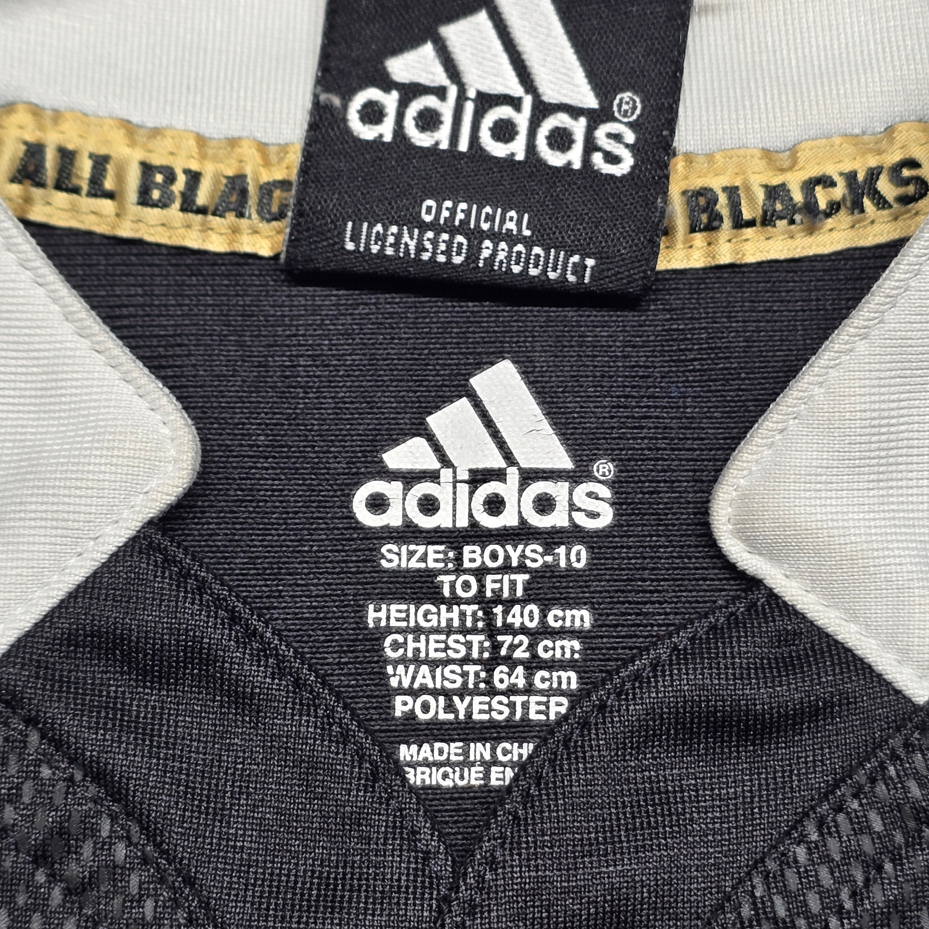 All Blacks 2011 RWC Home Jersey - 10YRS