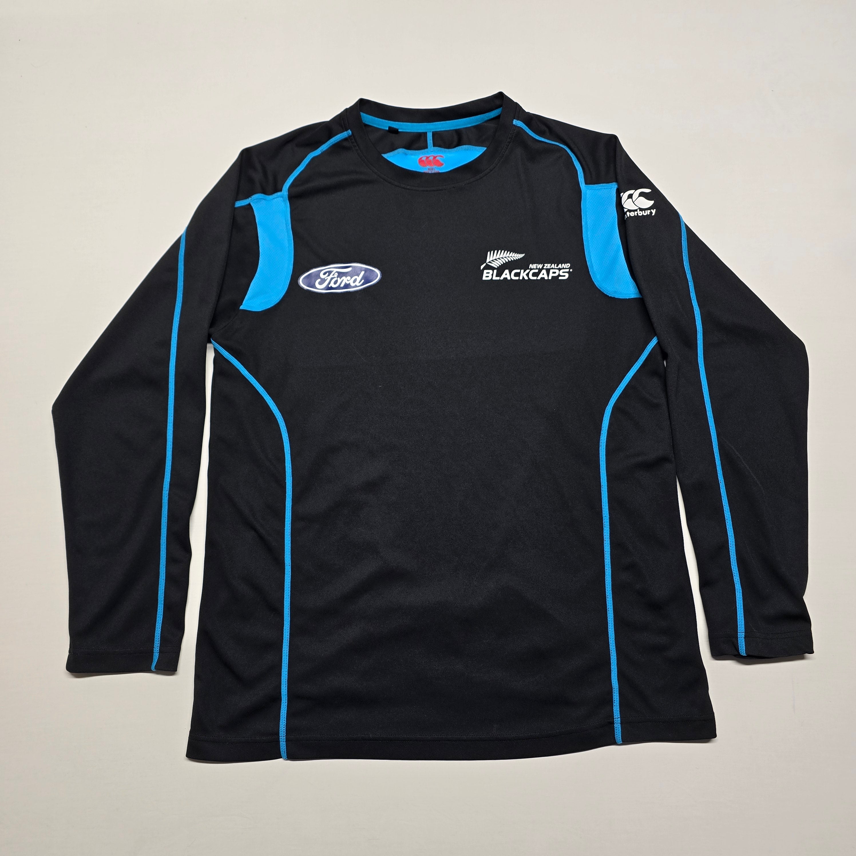 Blackcaps Long-sleeve Training T-shirt - Large