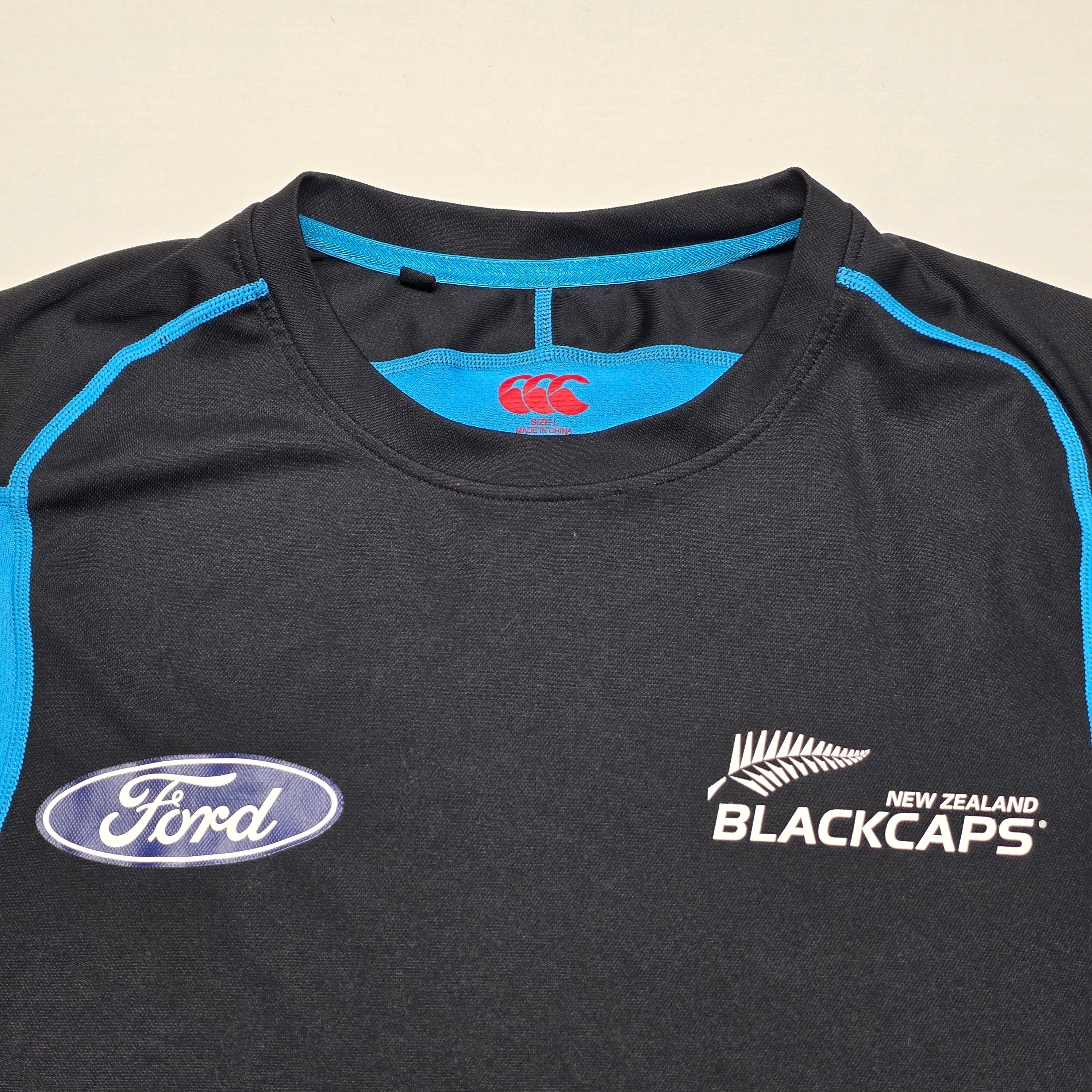 Blackcaps Long-sleeve Training T-shirt - Large