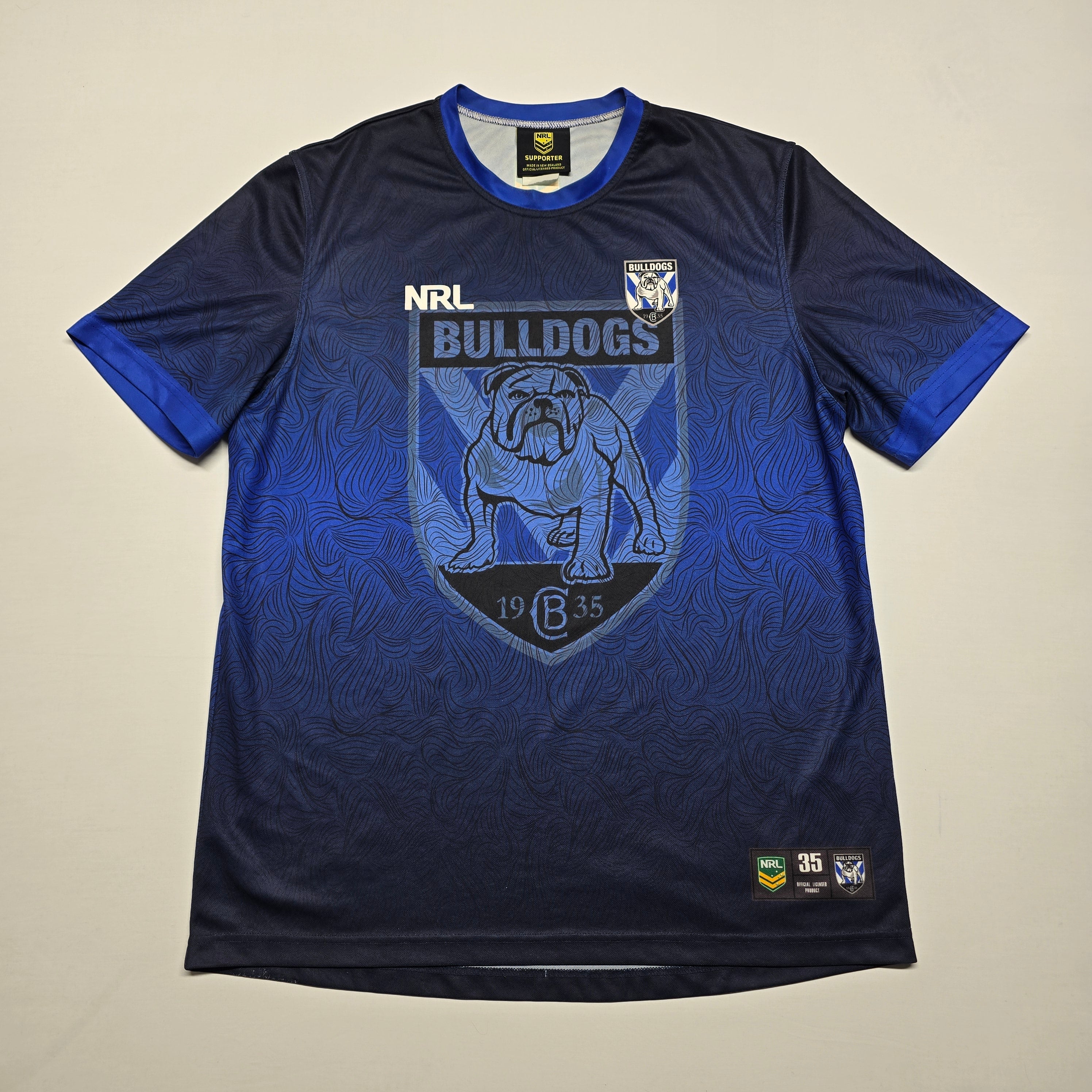 Canterbury-Bankstown Bulldogs Training T-shirt - Large