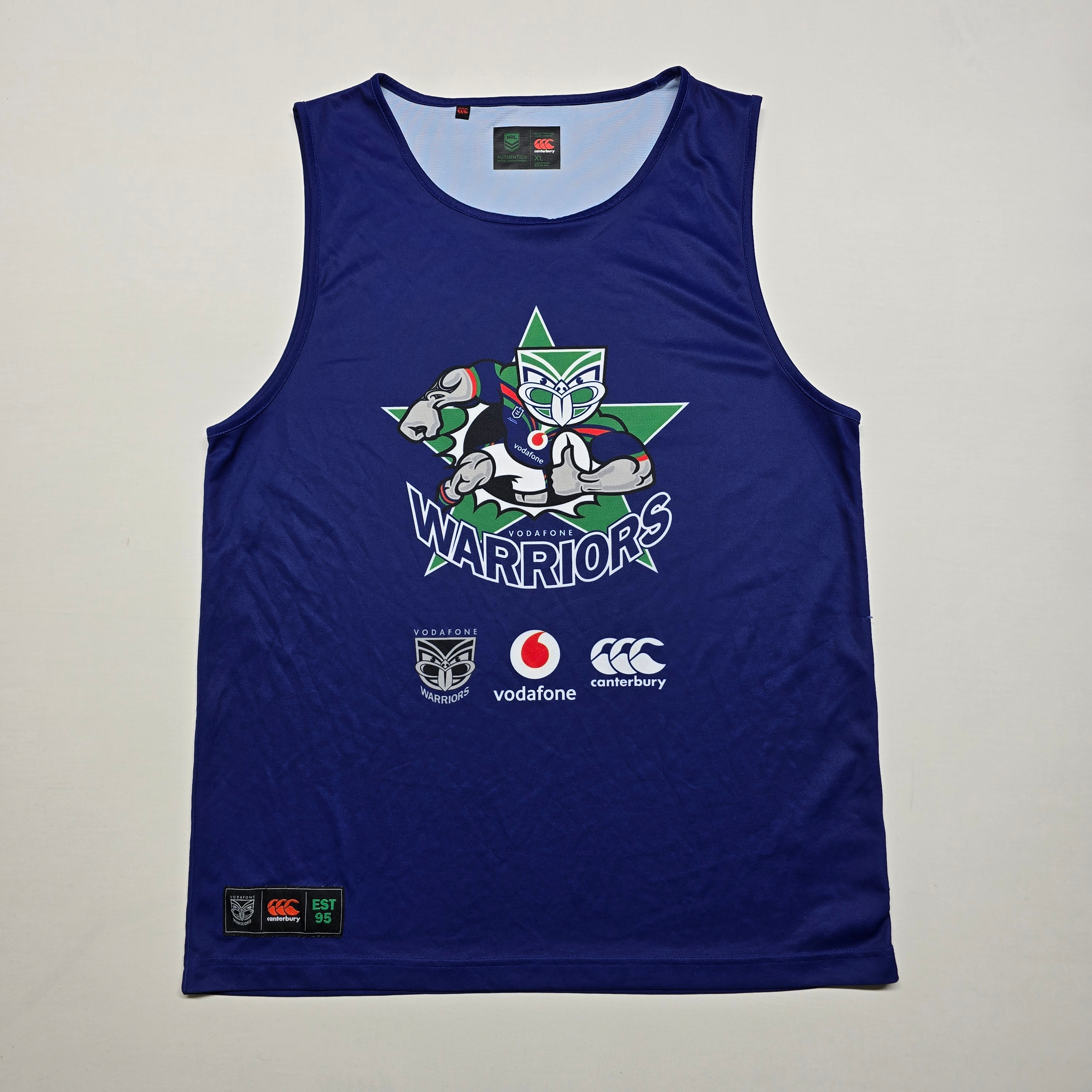 NZ Warriors 2019 Singlet - XL