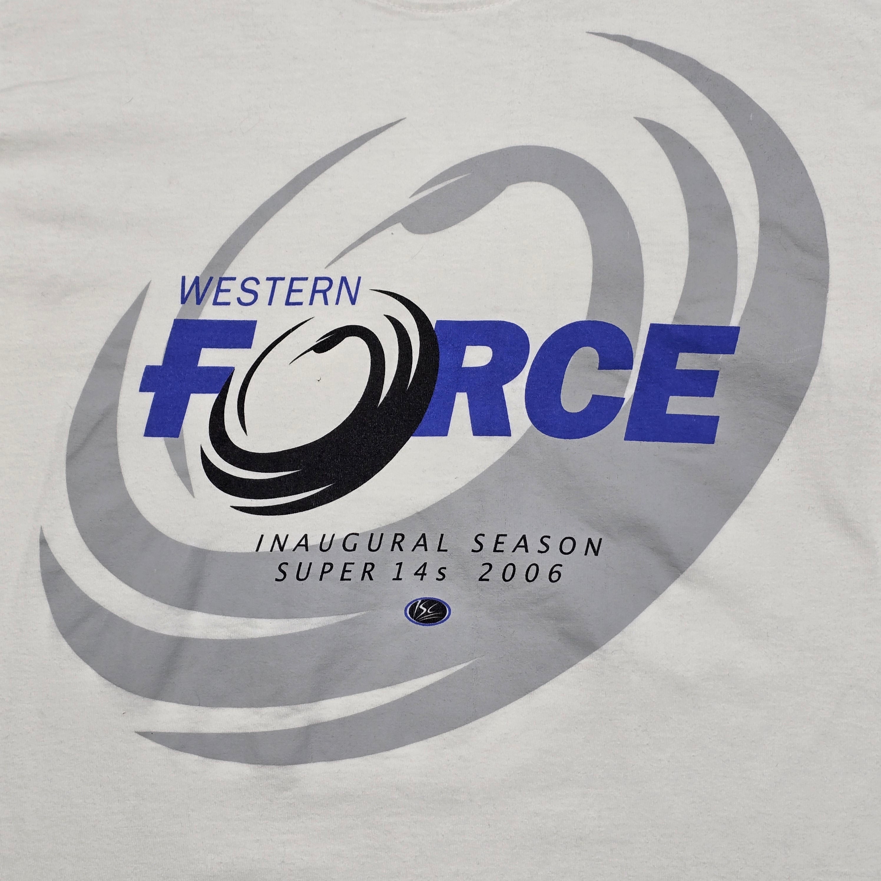 Western Force 2006 Inaugural Season T-shirt - Small/Medium