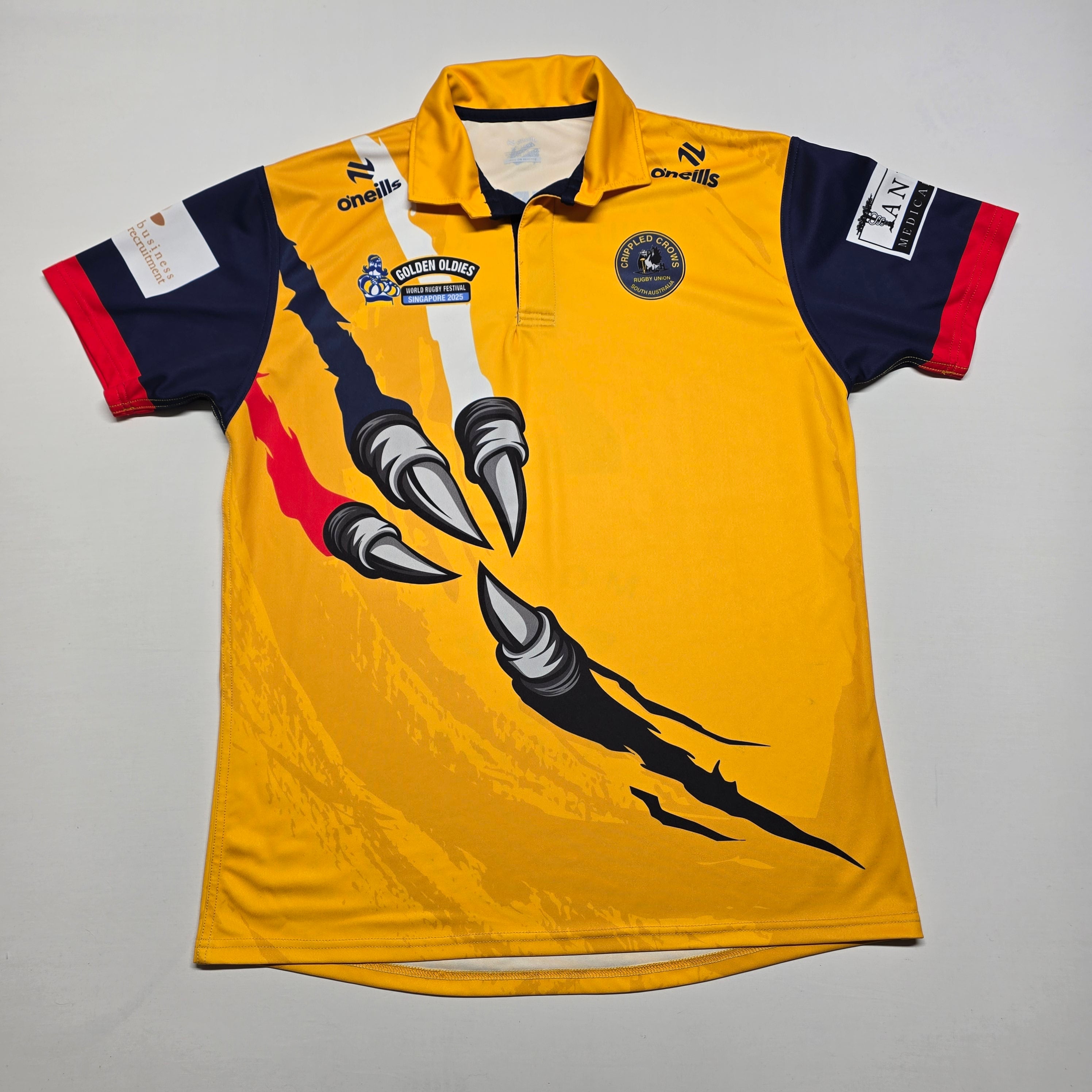 Crippled Crows #4 Golden Oldies 2025 Jersey - 3XL