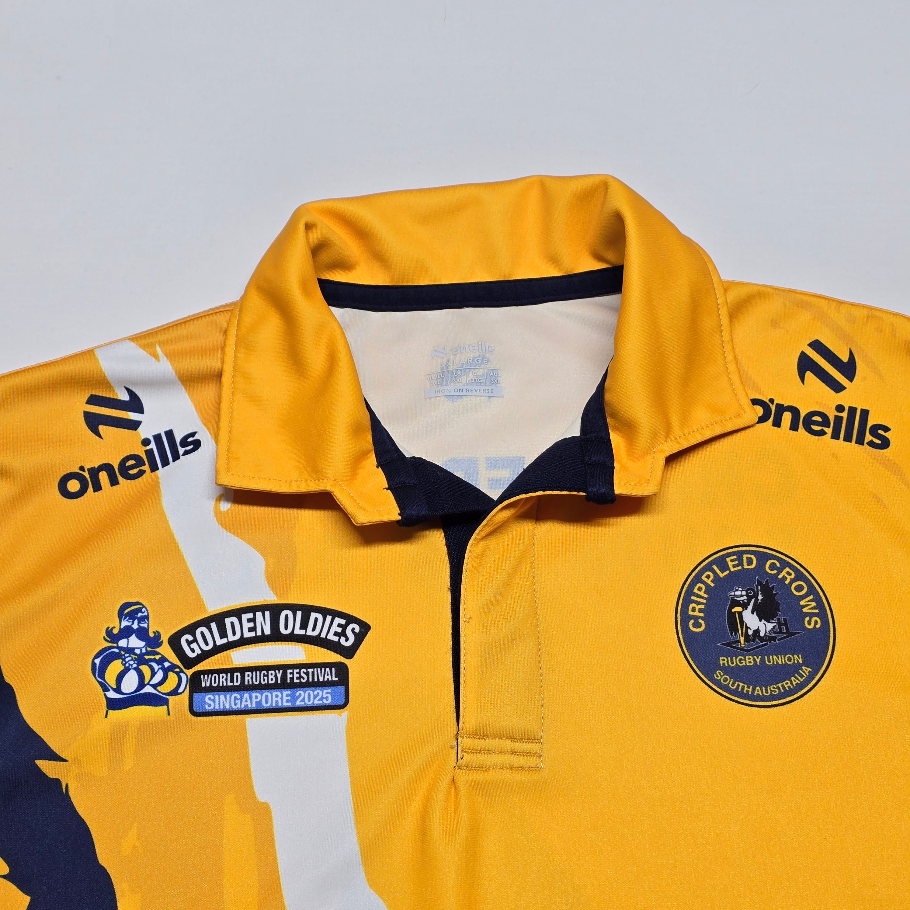 Crippled Crows #4 Golden Oldies 2025 Jersey - 3XL