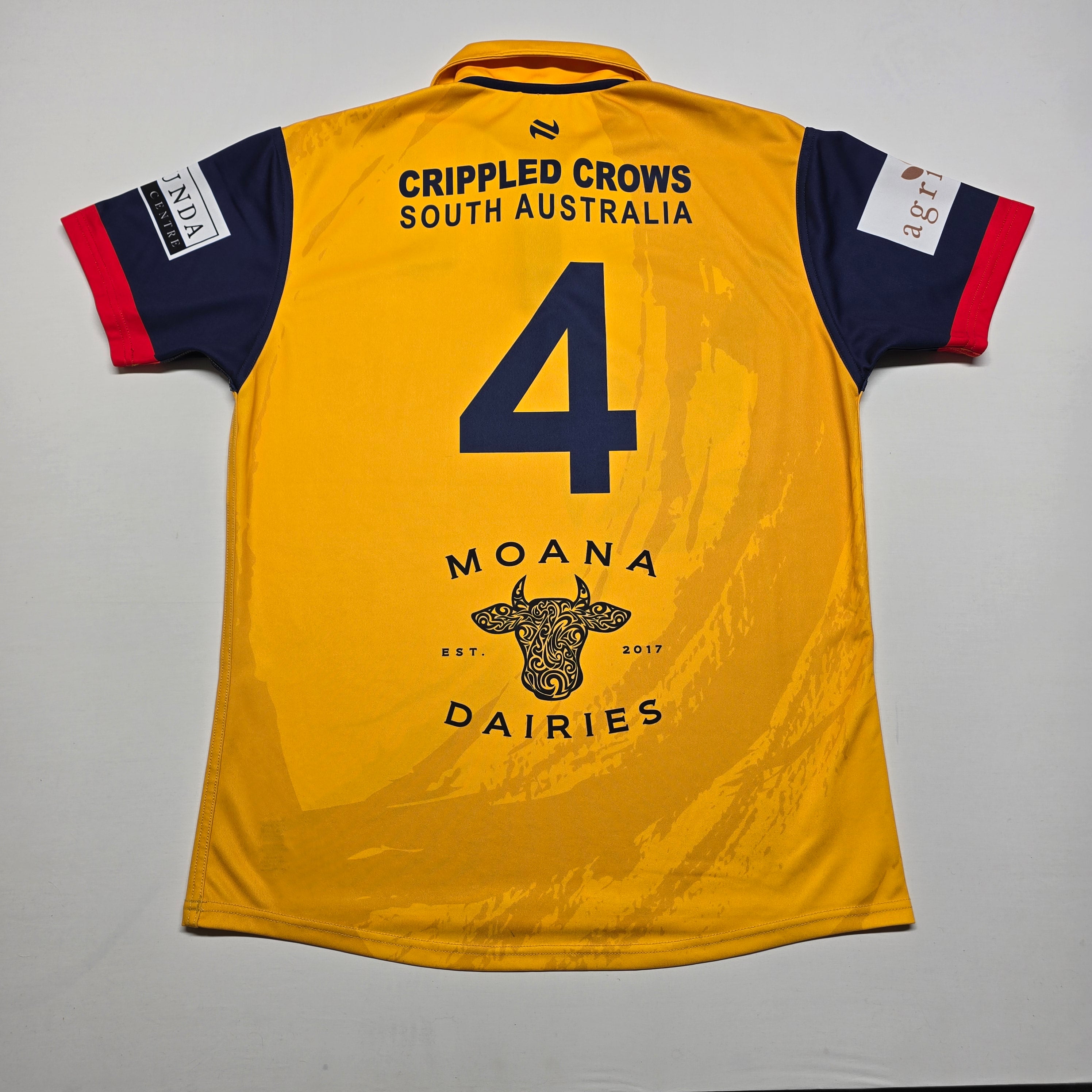Crippled Crows #4 Golden Oldies 2025 Jersey - 3XL