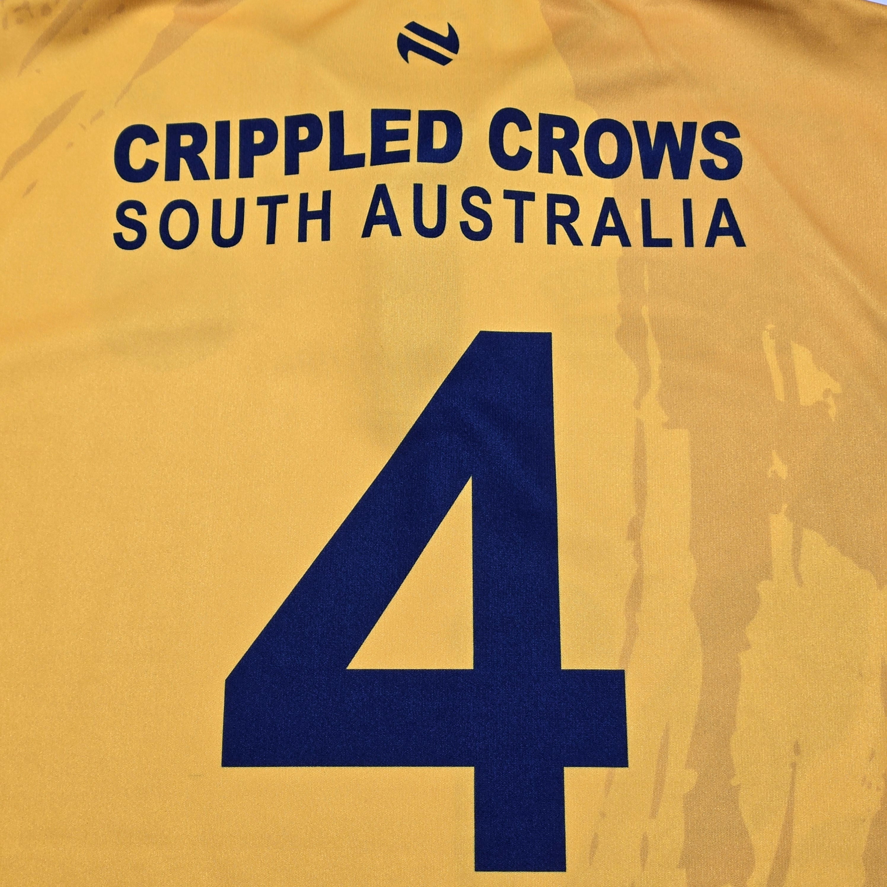 Crippled Crows #4 Golden Oldies 2025 Jersey - 3XL