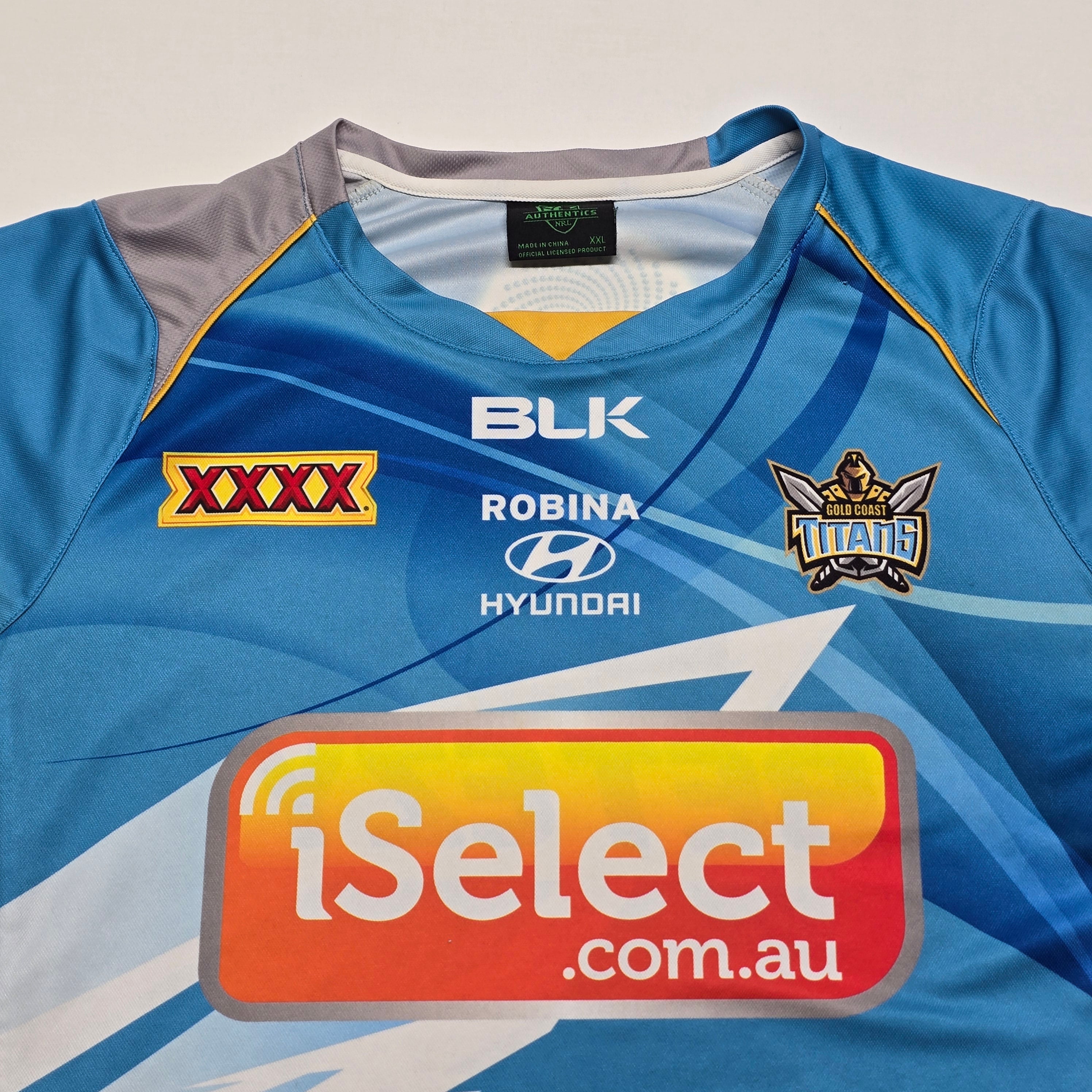 Gold Coast Titans Training T-shirt - 2XL