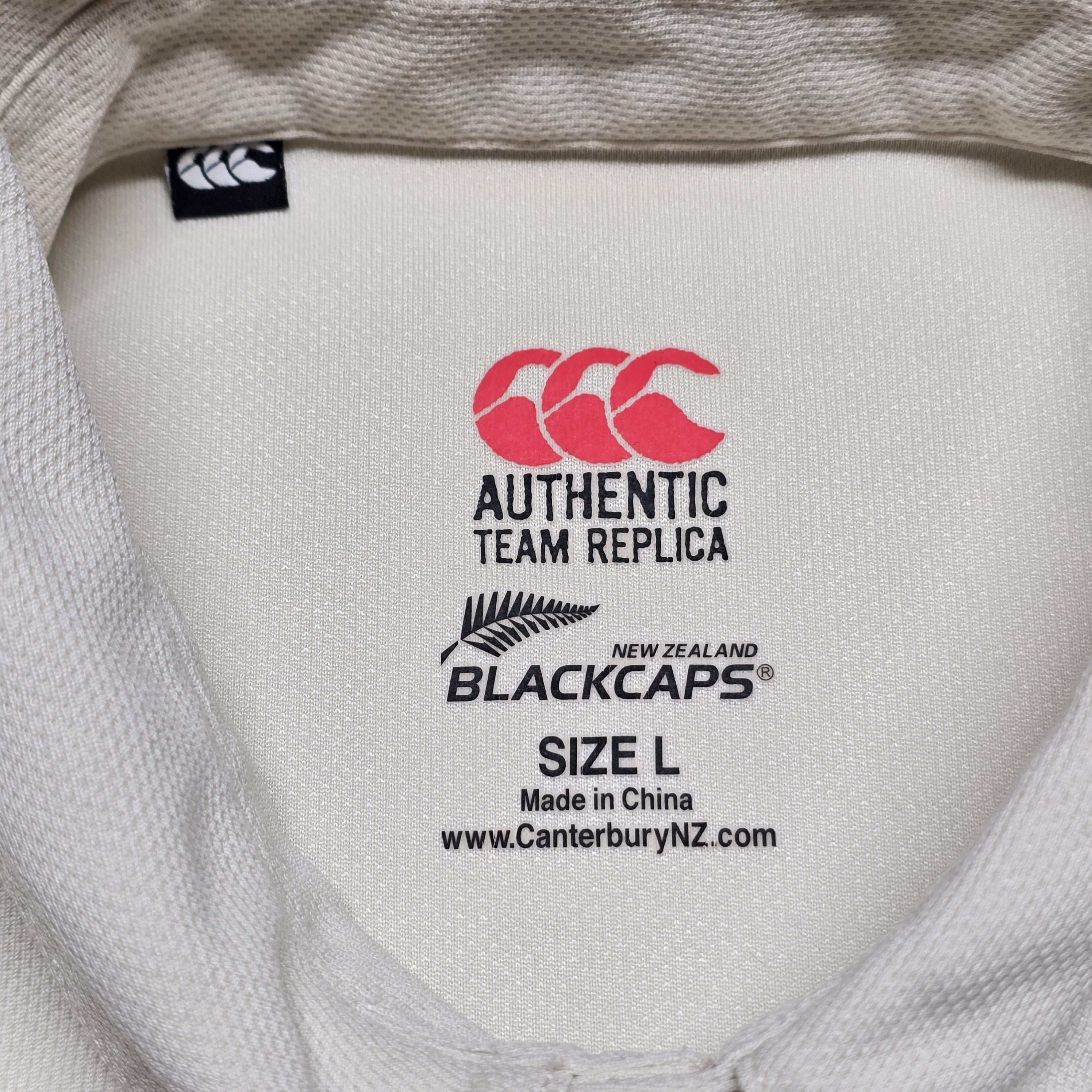 Blackcaps 2017/18 Test Shirt - Large