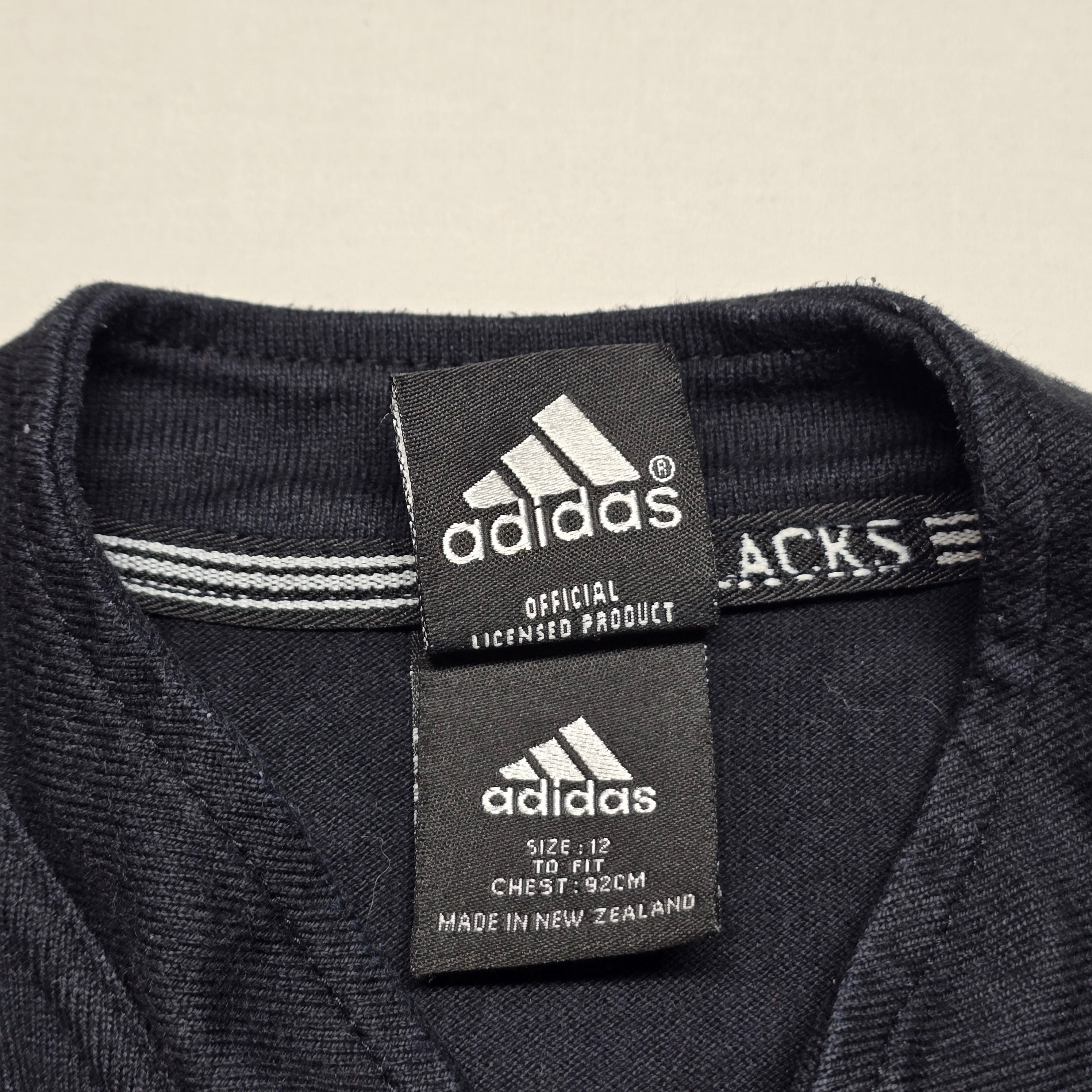 All Blacks 2003/04 Home Jersey - 12YRS