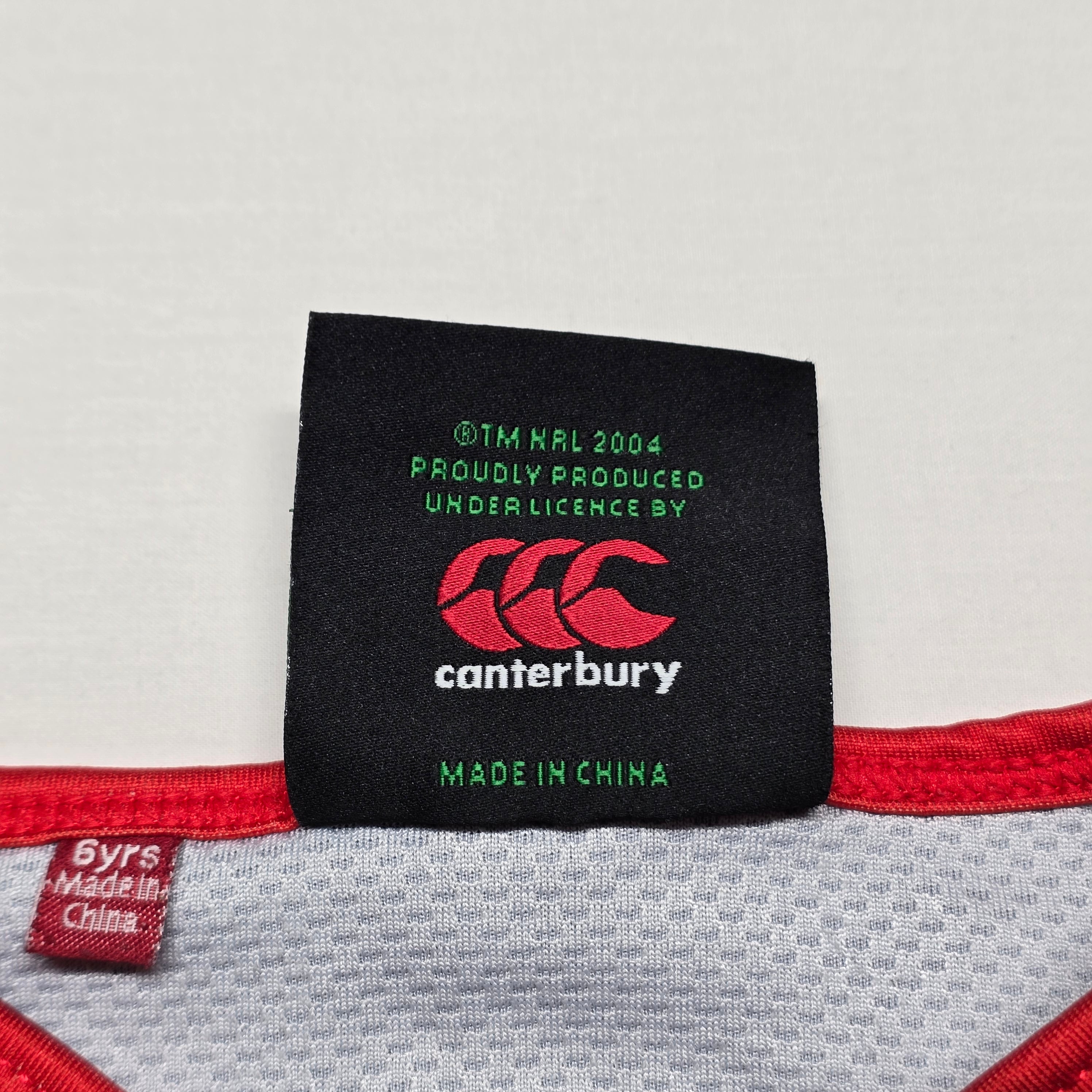 NZ Warriors 2016 Home Jersey - 6YRS