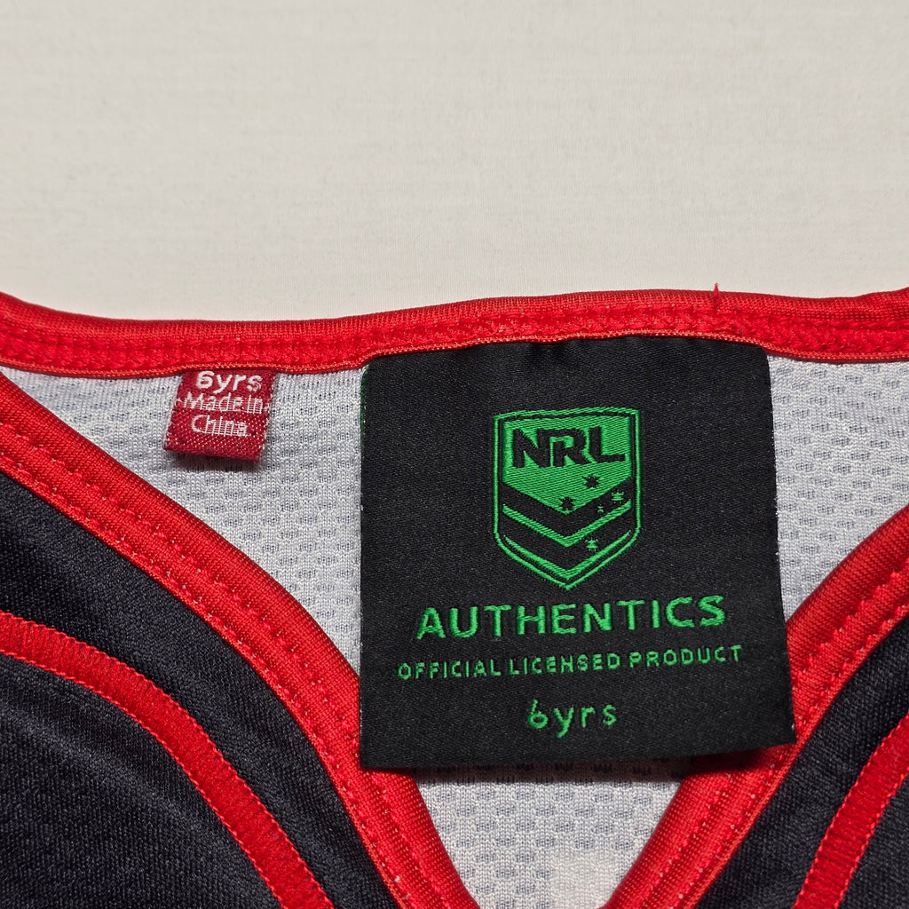 NZ Warriors 2016 Home Jersey - 6YRS