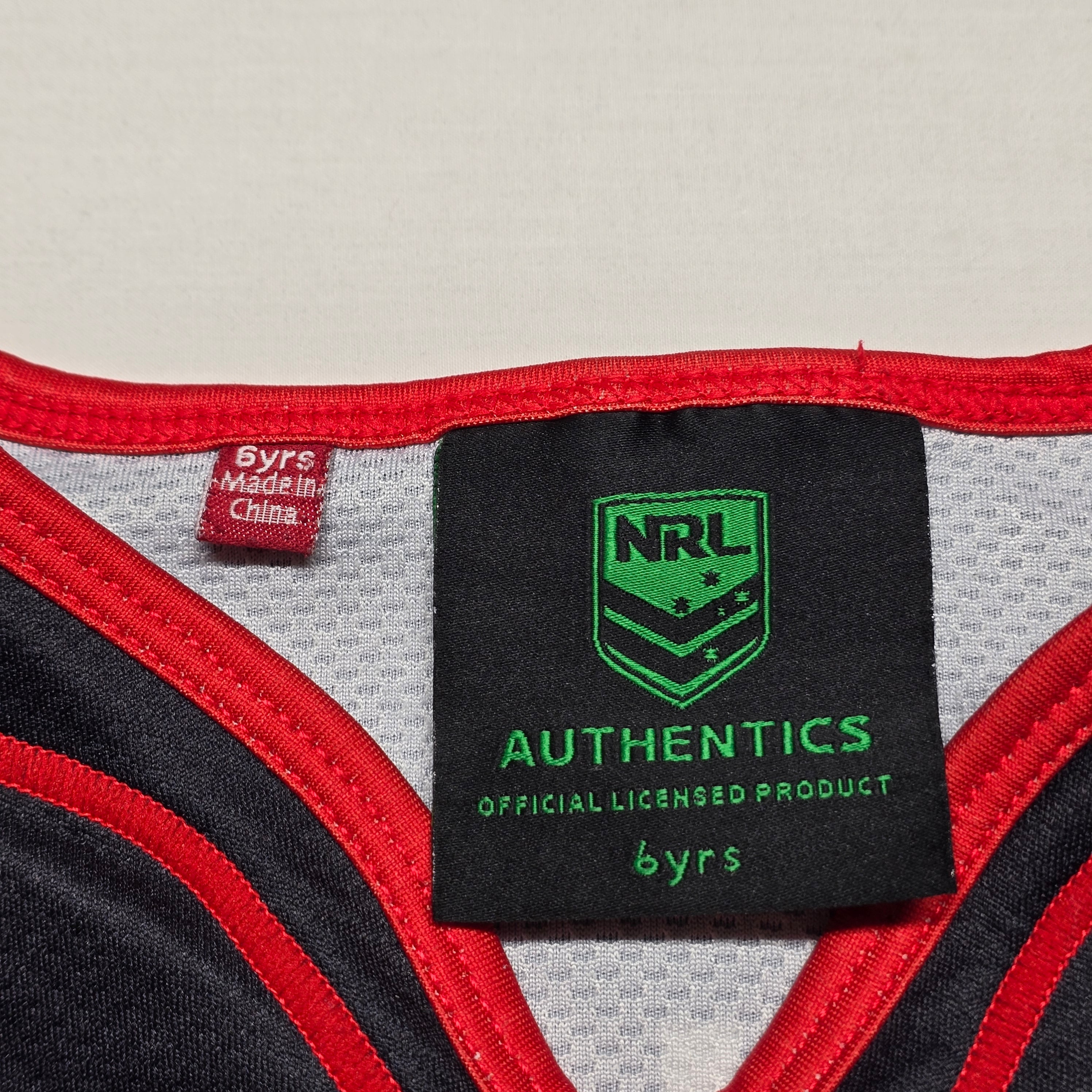 NZ Warriors 2016 Home Jersey - 6YRS