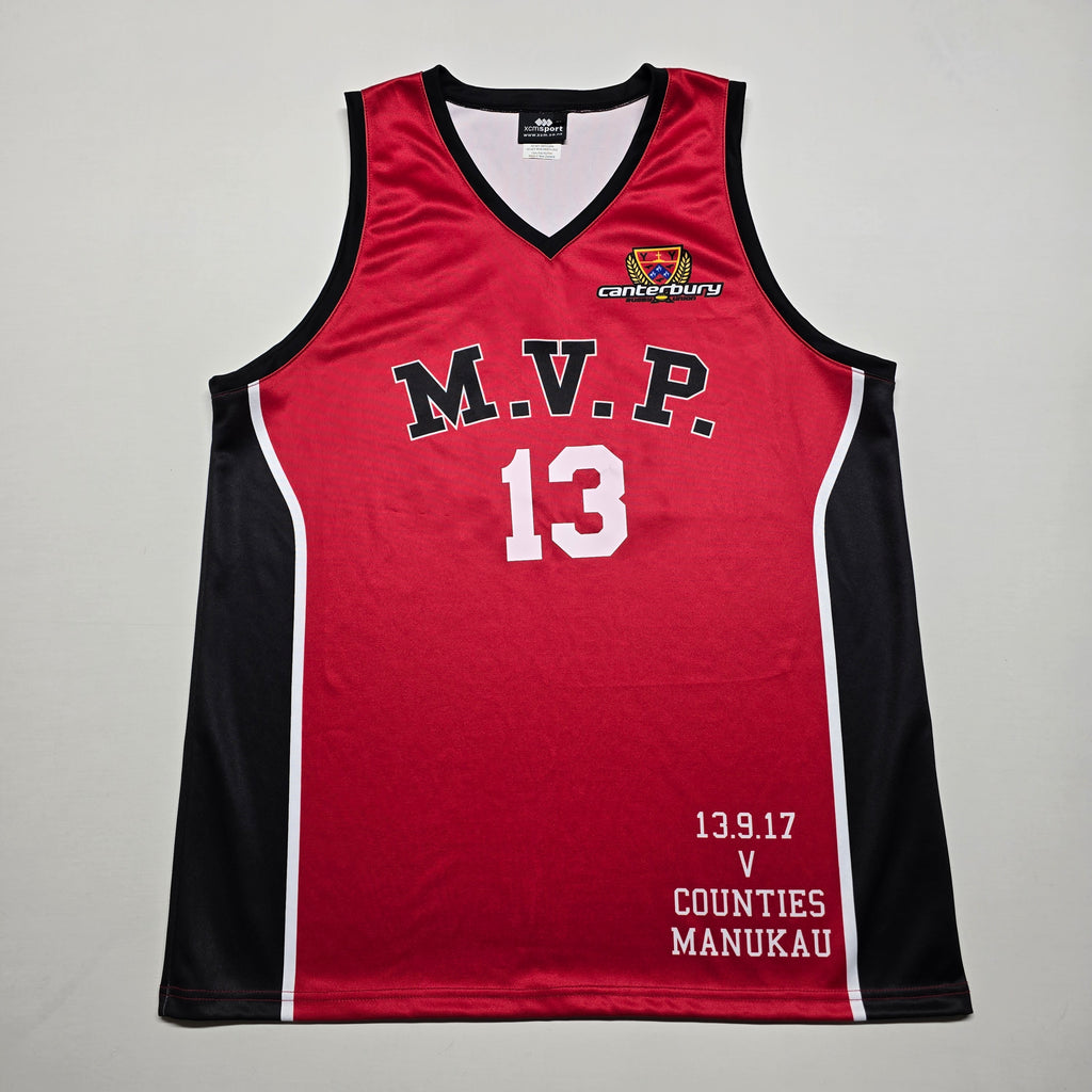 Canterbury Rugby (CRFU) 2017 MVP Singlet - XL