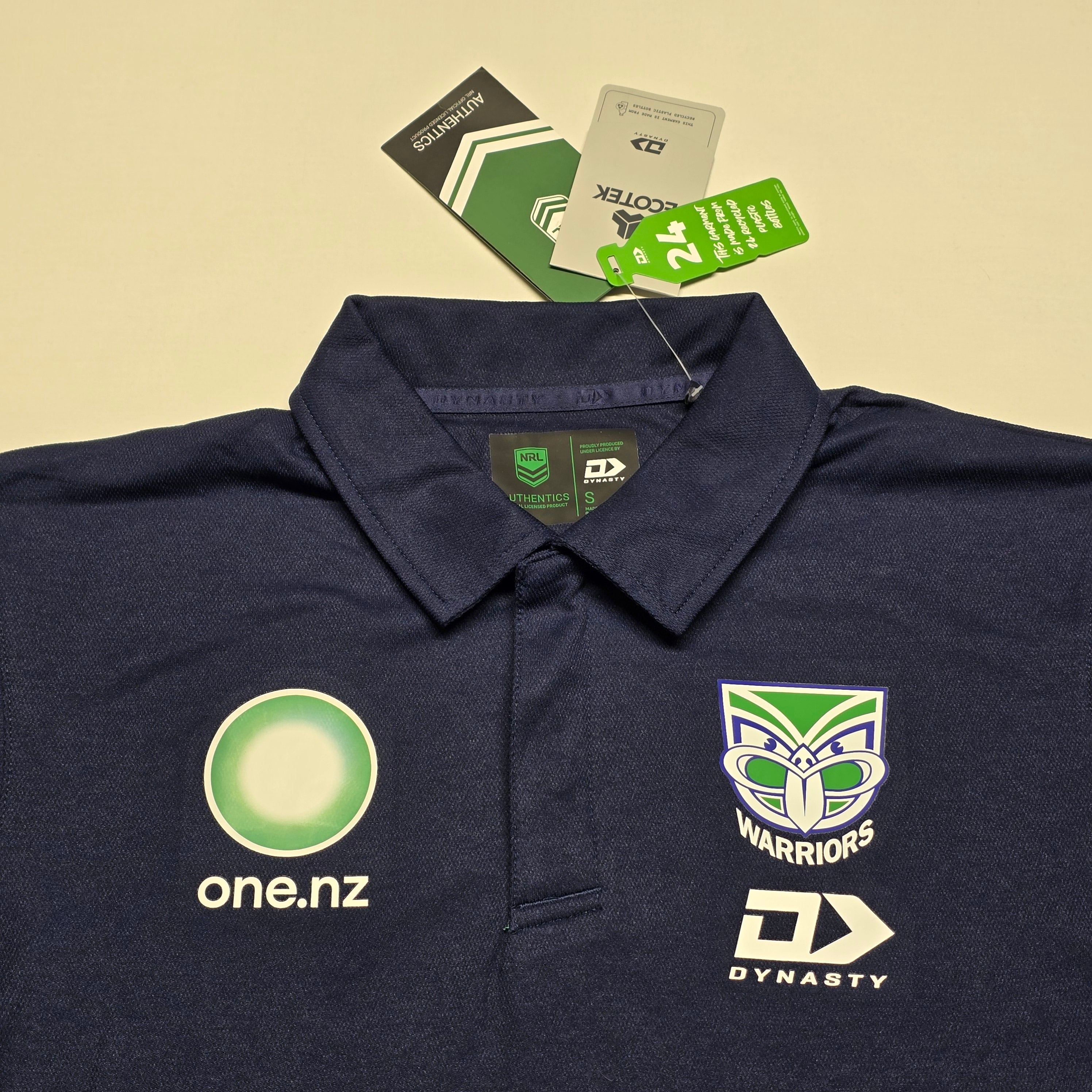 NZ Warriors 2024 Polo (BNWT'S) - Small