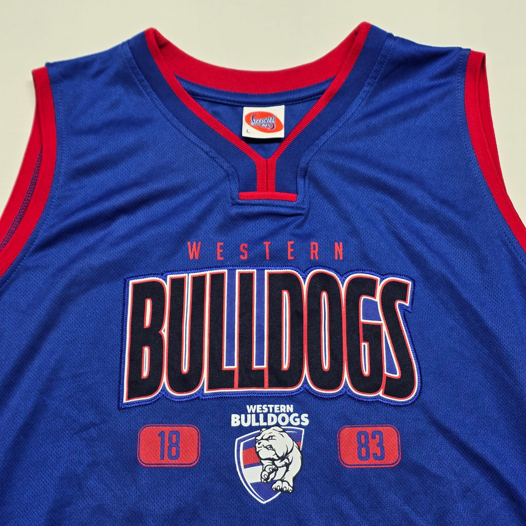 Western Bulldogs AFL Singlet - Large