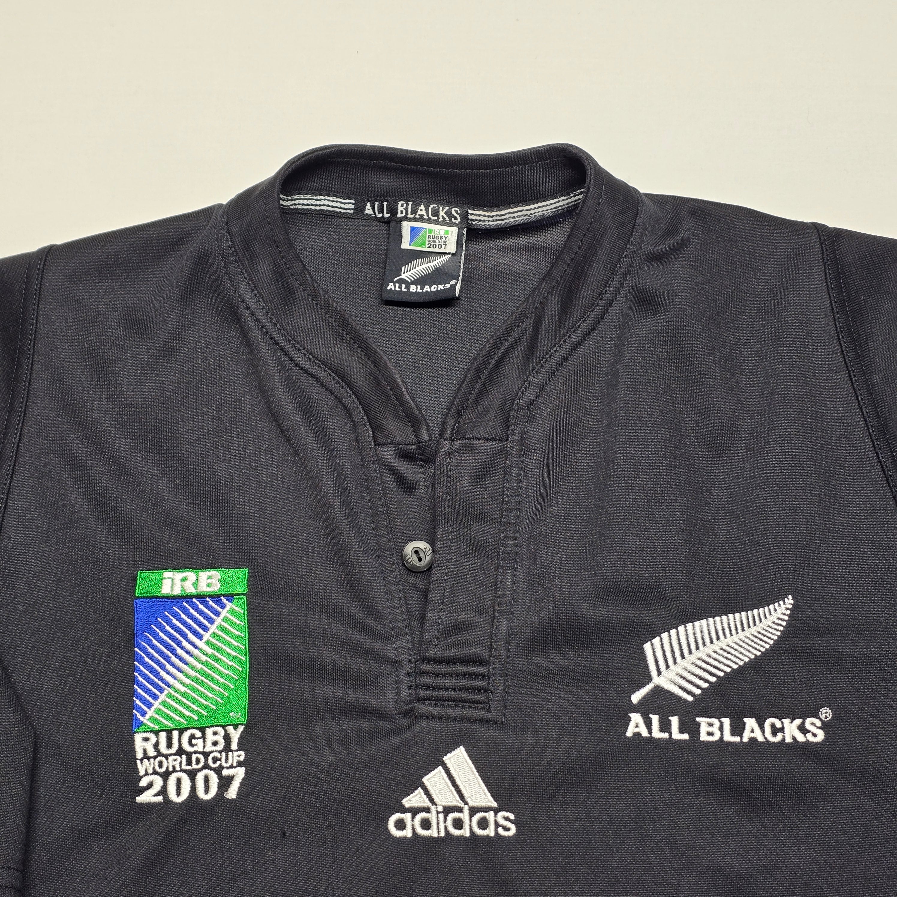 All Blacks 2007 RWC Home Jersey - Large