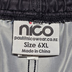 Papanui Tigers Rugby League Shorts - 6XL