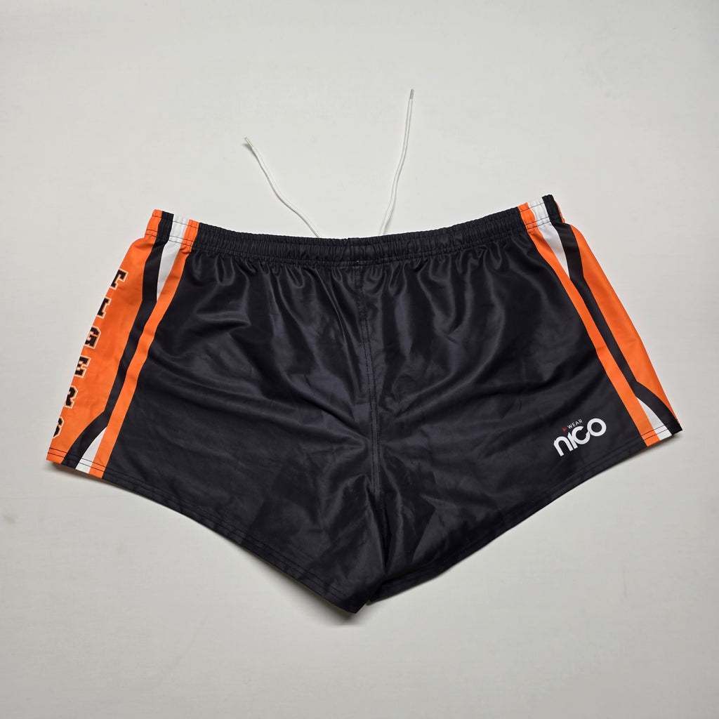 Papanui Tigers Rugby League Shorts - 6XL