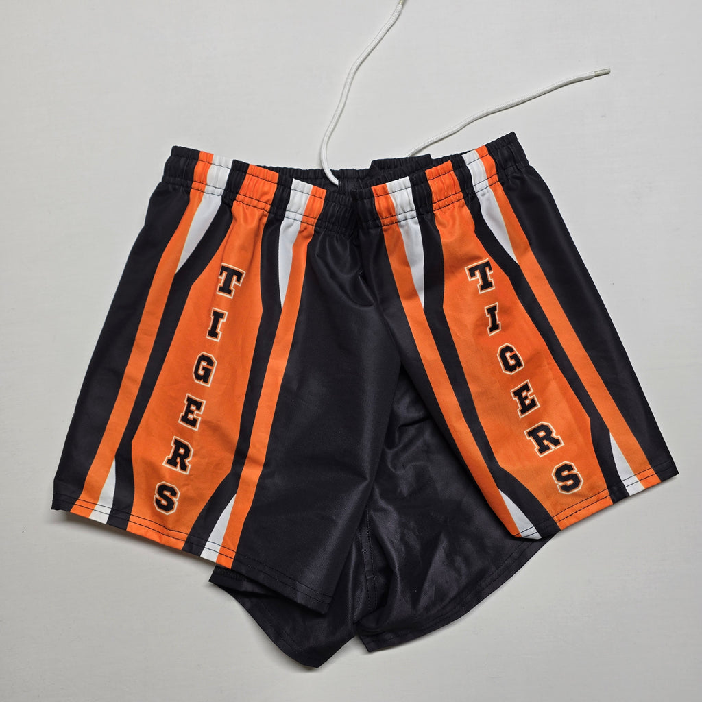 Papanui Tigers Rugby League Shorts - 6XL