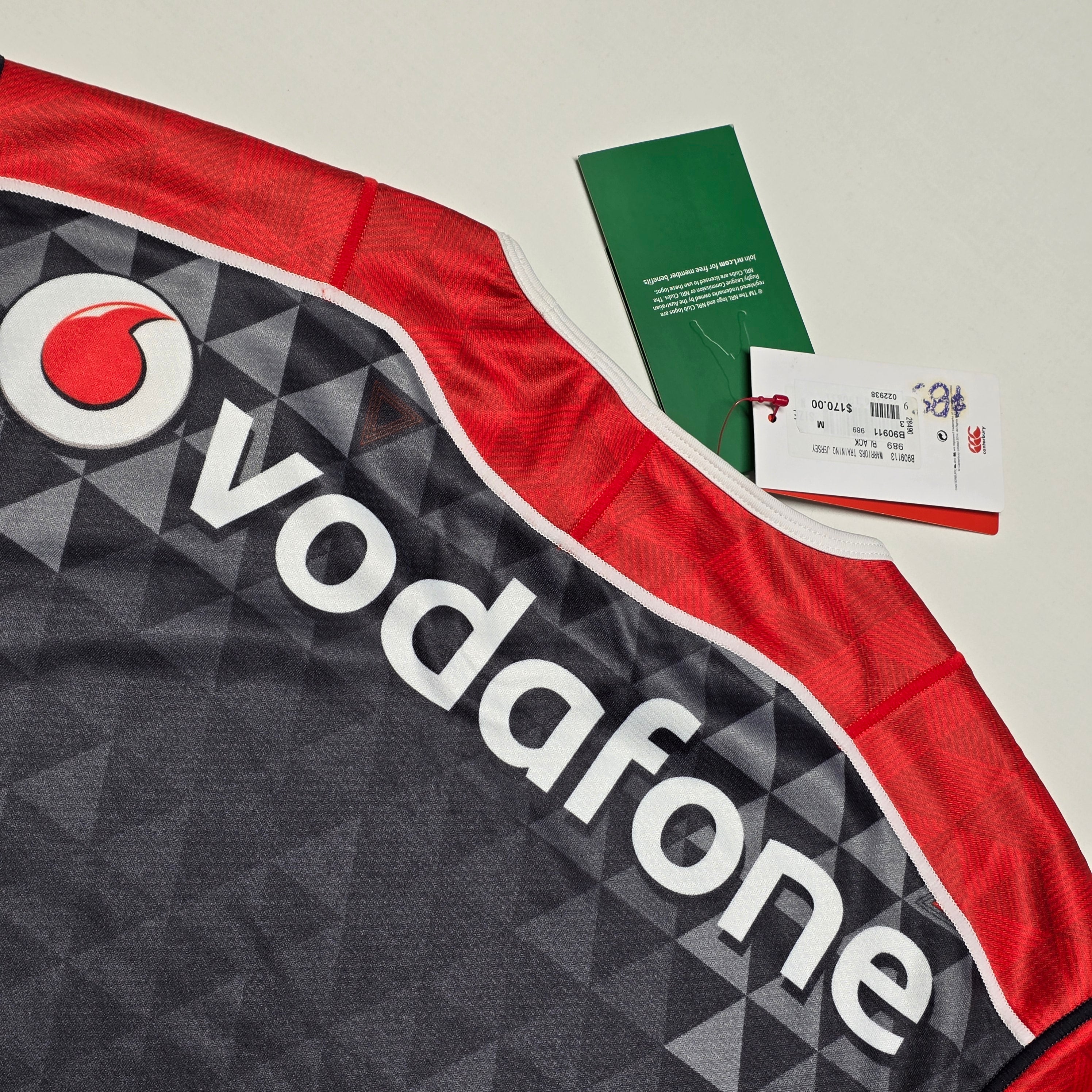 NZ Warriors 2017 Training Jersey (BNWT'S) - Medium