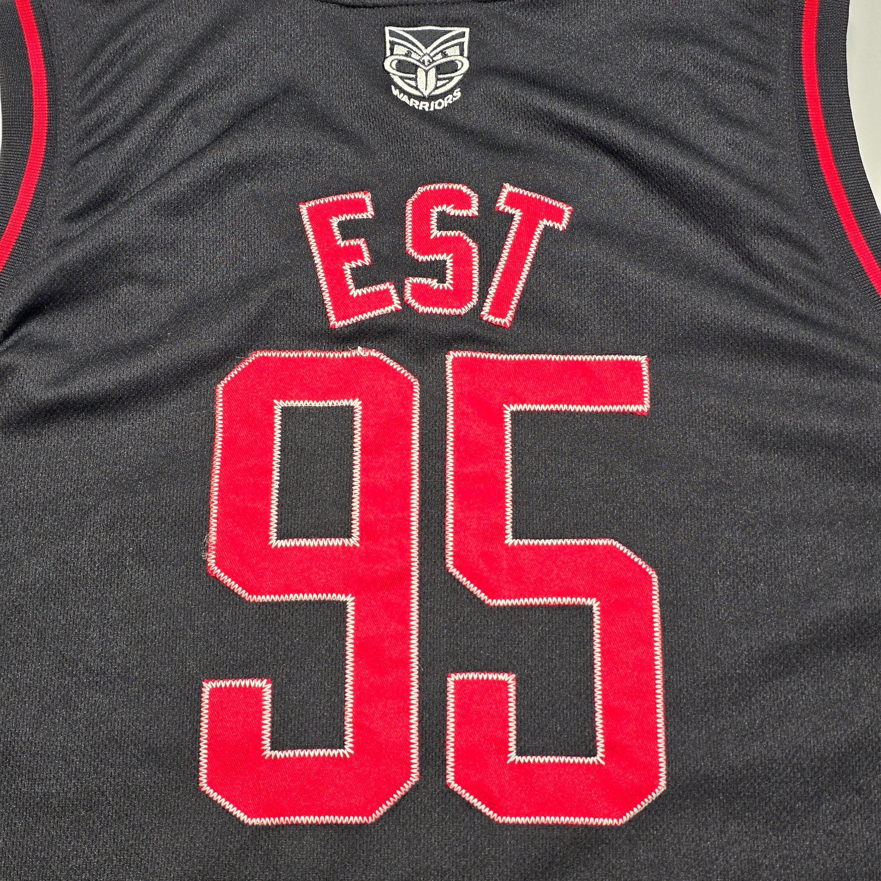 NZ Warriors Basketball Style Singlet - Large
