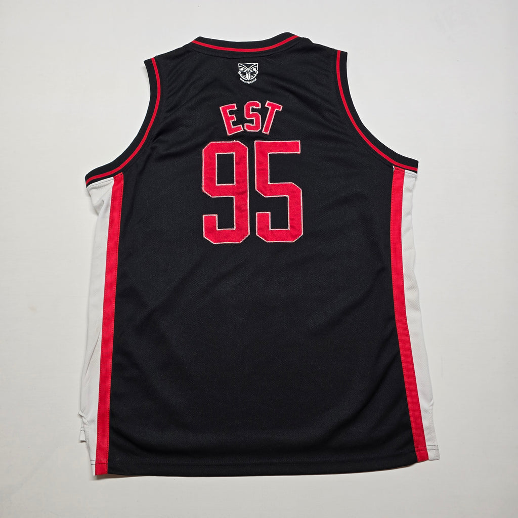NZ Warriors Basketball Style Singlet - Large