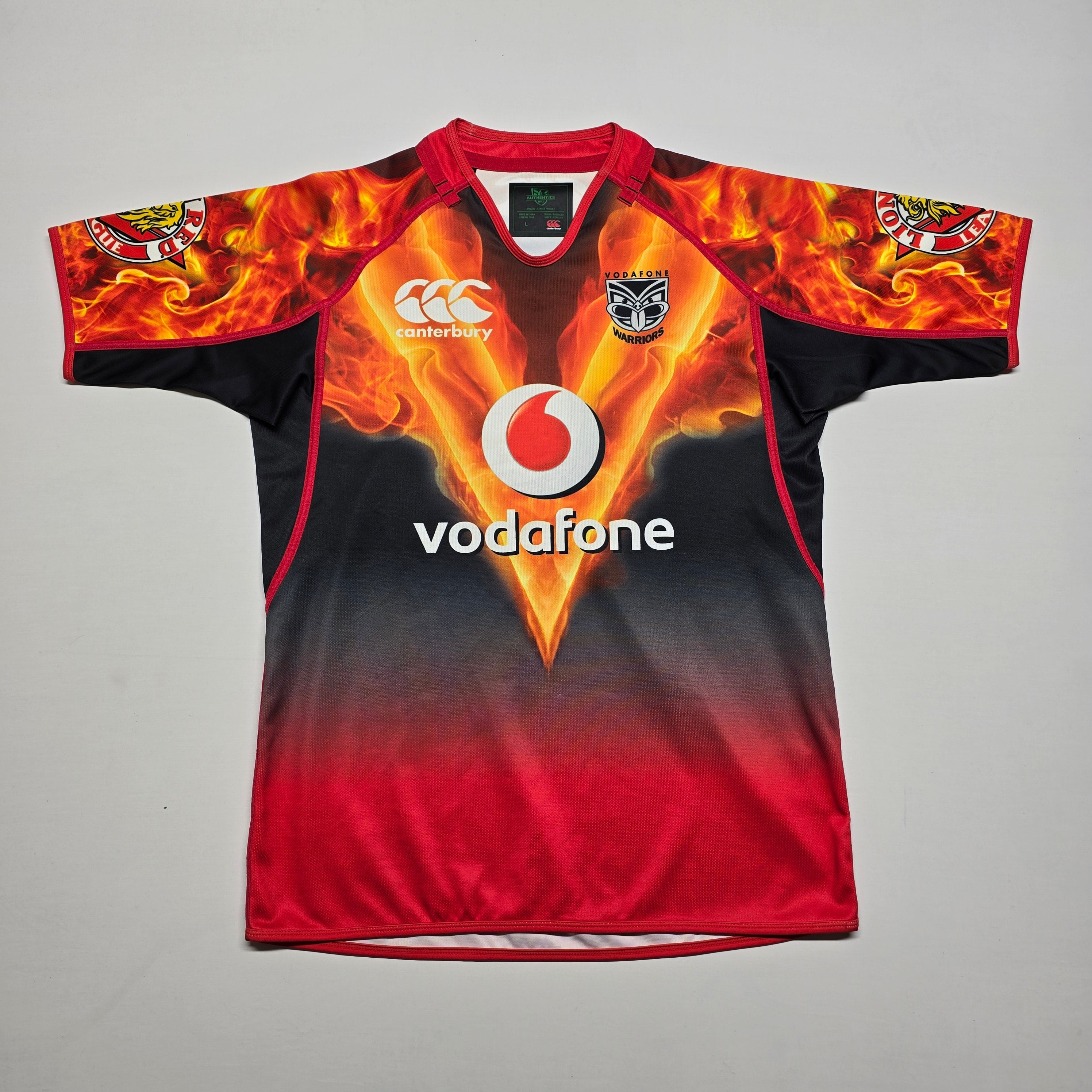 NZ Warriors 2013 Training Jersey - Large