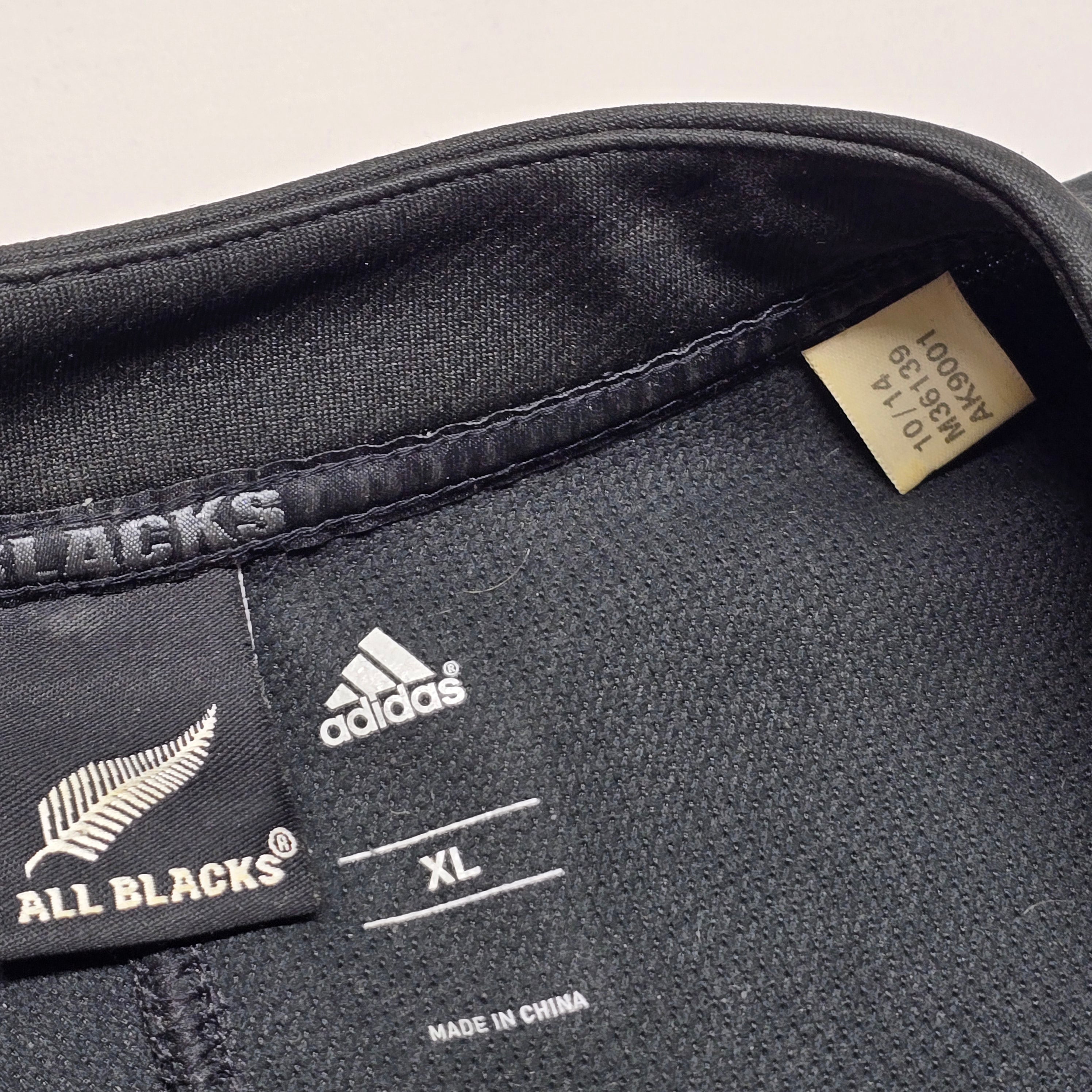 All Blacks 2015/16 Home Performance Jersey (Signed) - XL