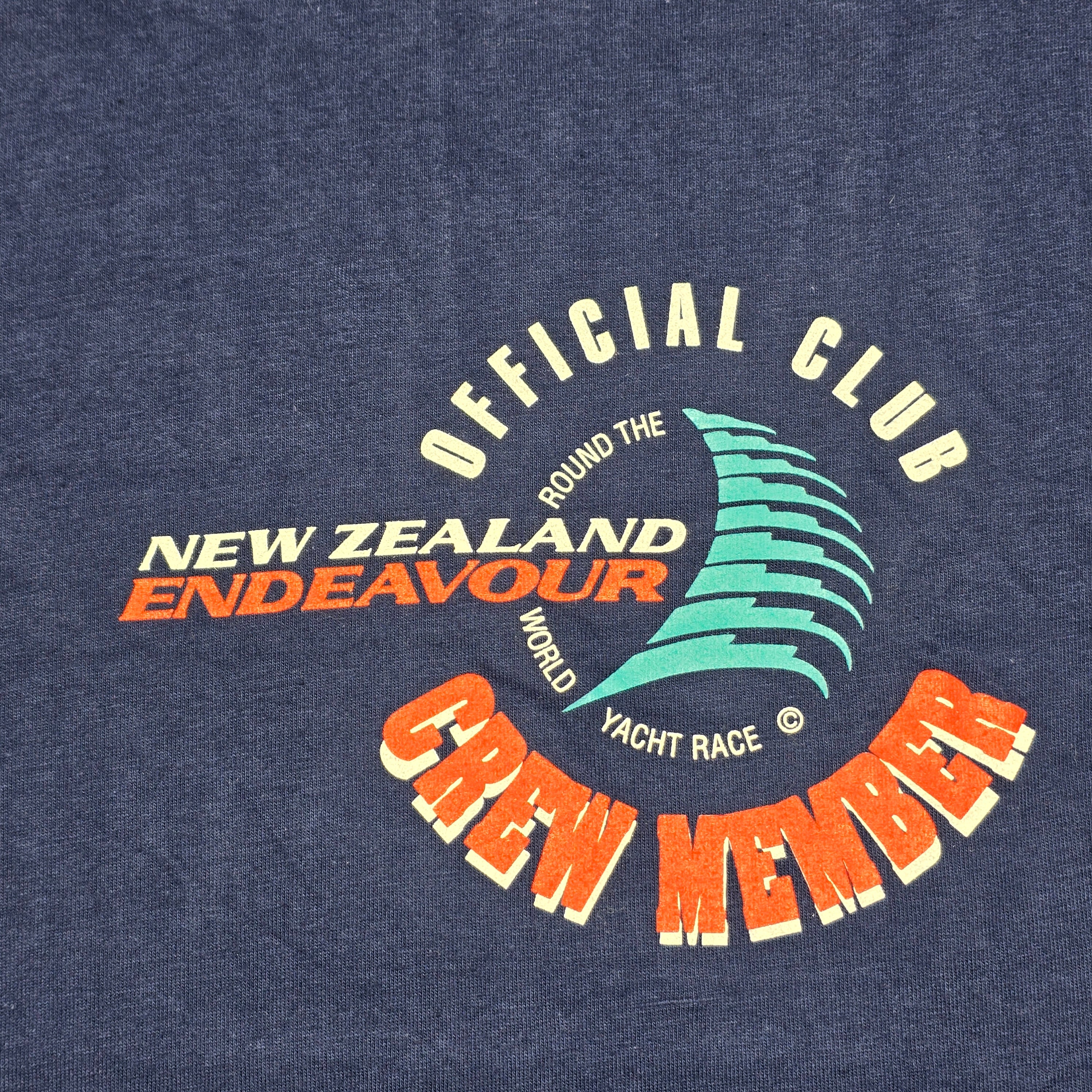 NZ Endeavour Round the World Yacht Race T-shirt - Small