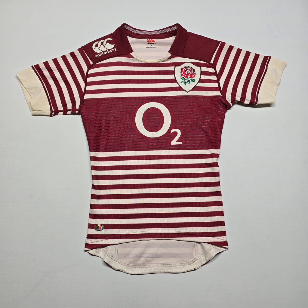 England Rugby 2013 Away Jersey (Player Issued) - "Large" (Small)
