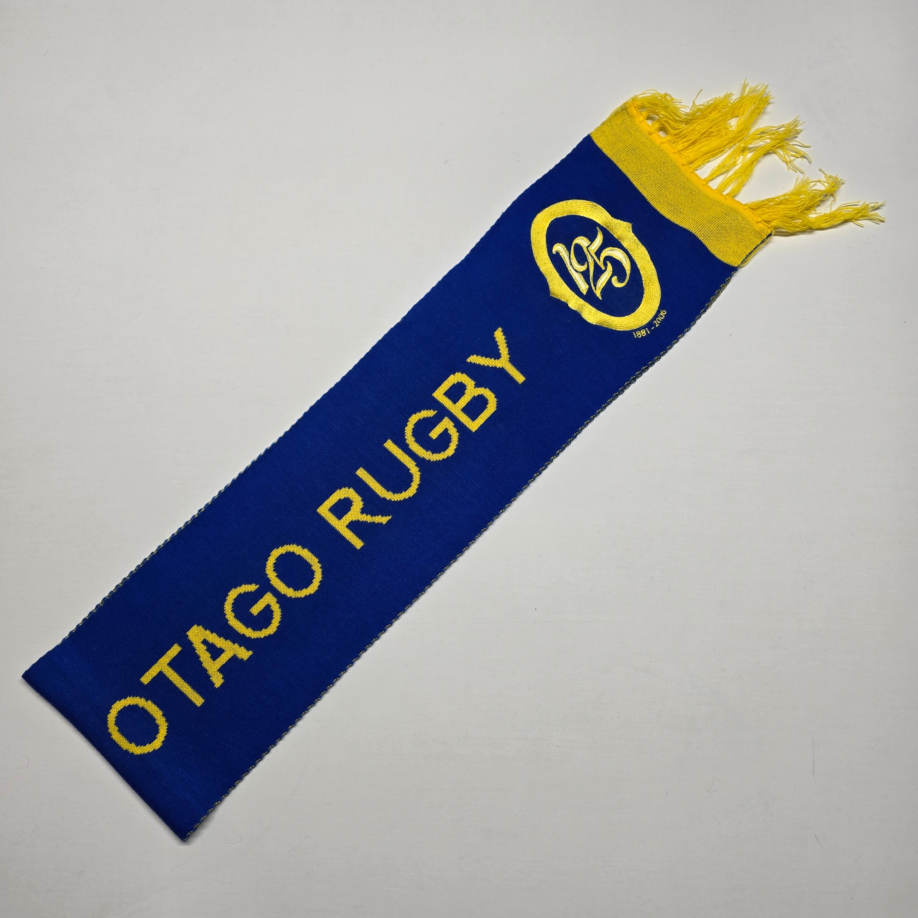Otago Rugby 125YRS 2006 Scarf - 161X22cm