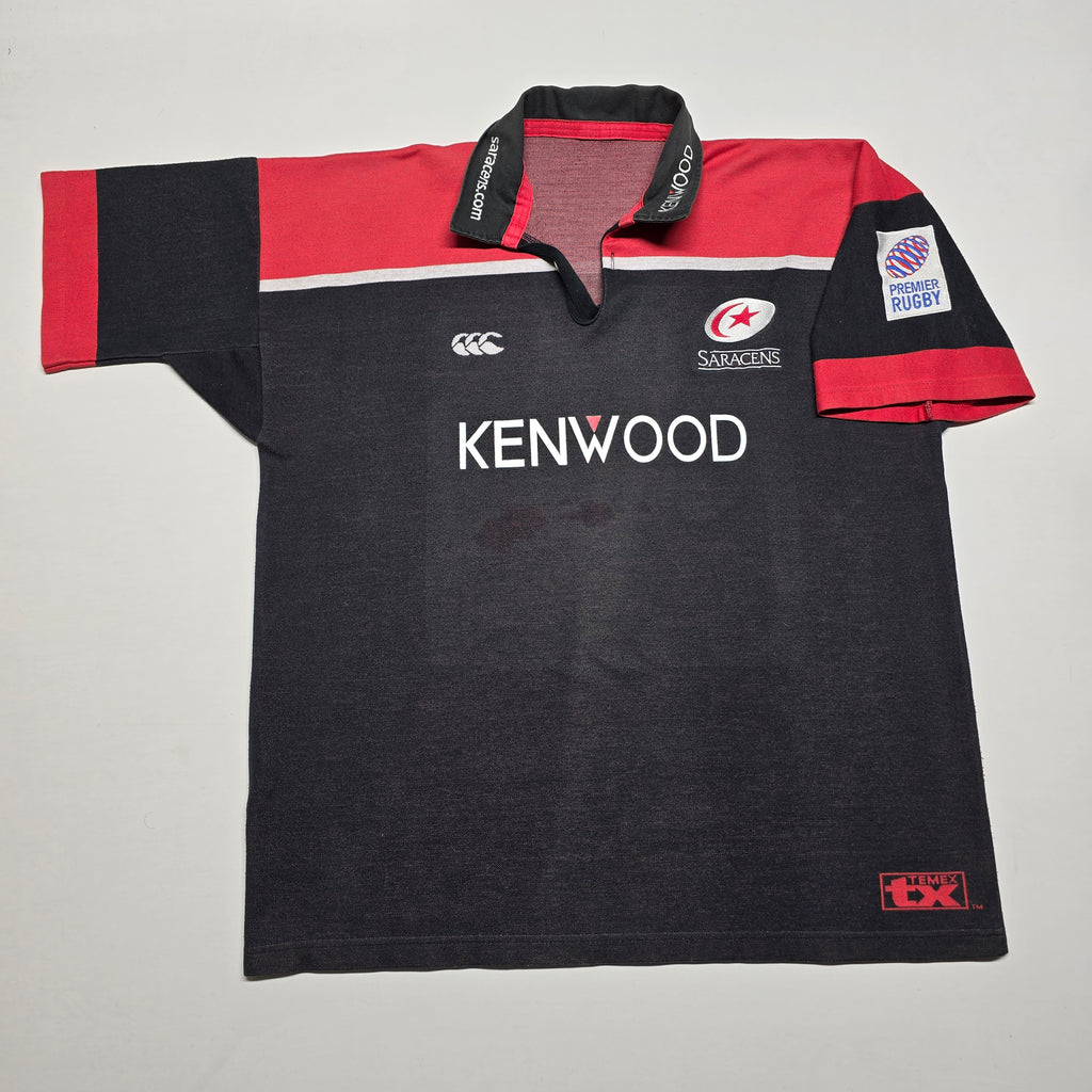 Saracens 2000's #7 Temex Jersey - XL