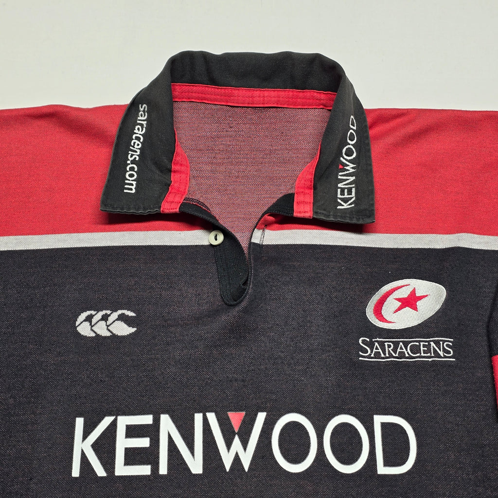 Saracens 2000's #7 Temex Jersey - XL