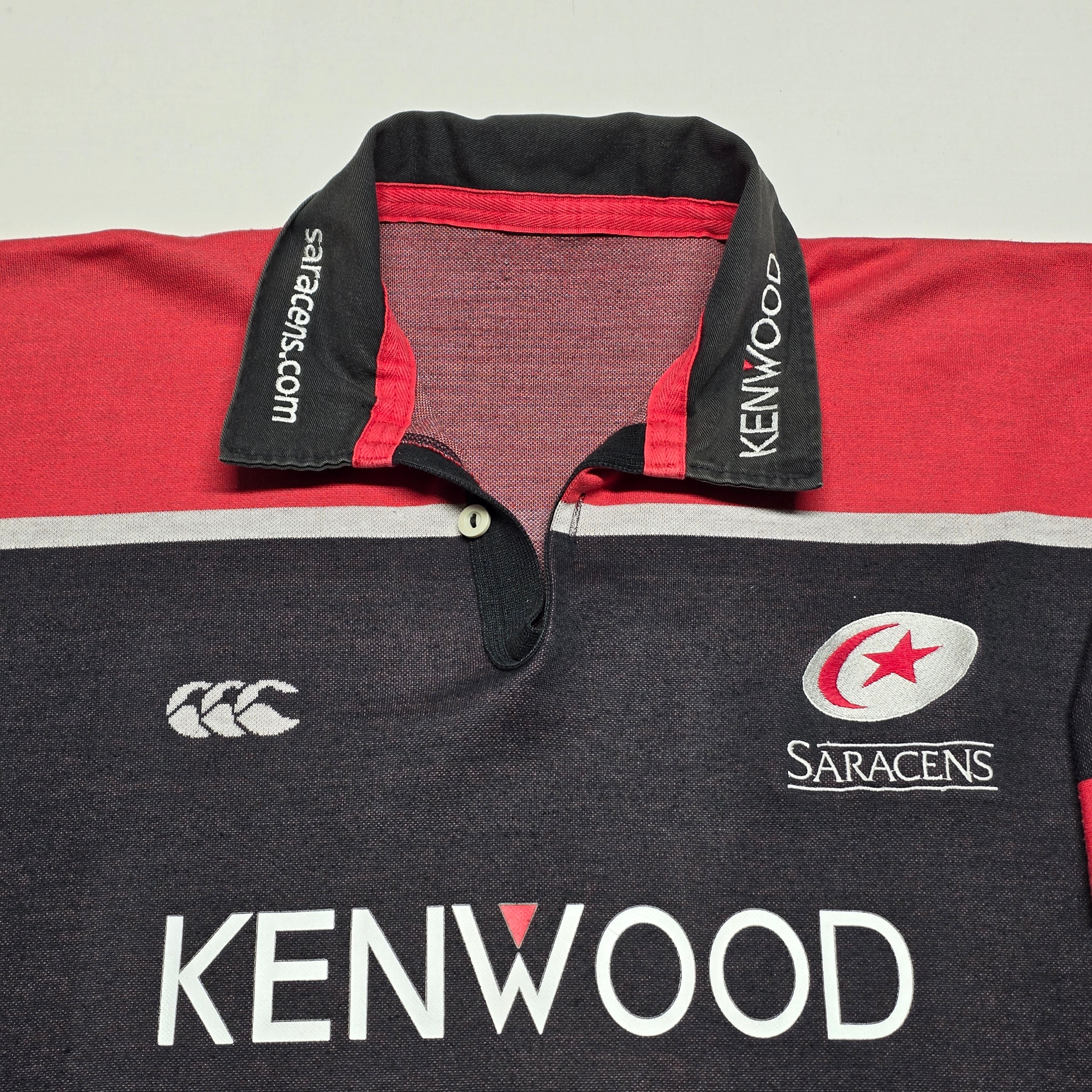 Saracens 2000's #7 Temex Jersey - XL