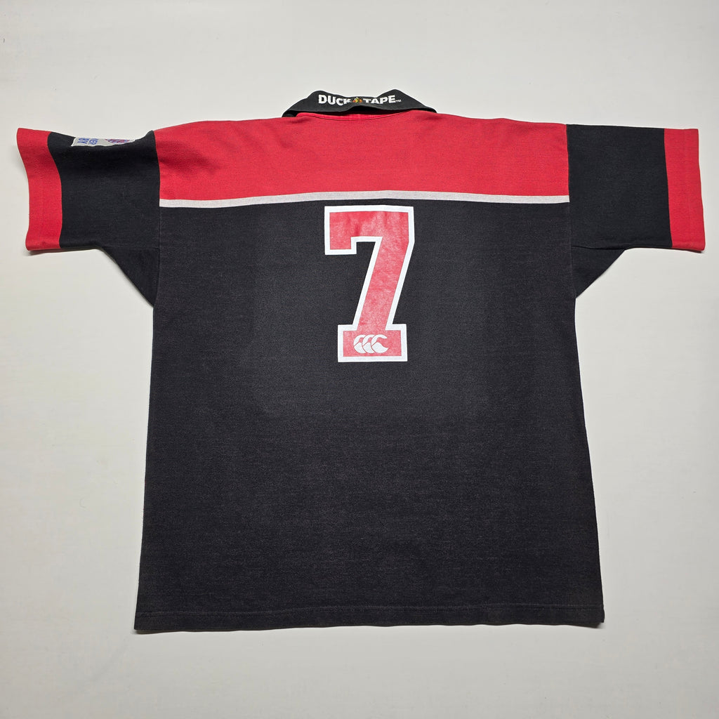 Saracens 2000's #7 Temex Jersey - XL