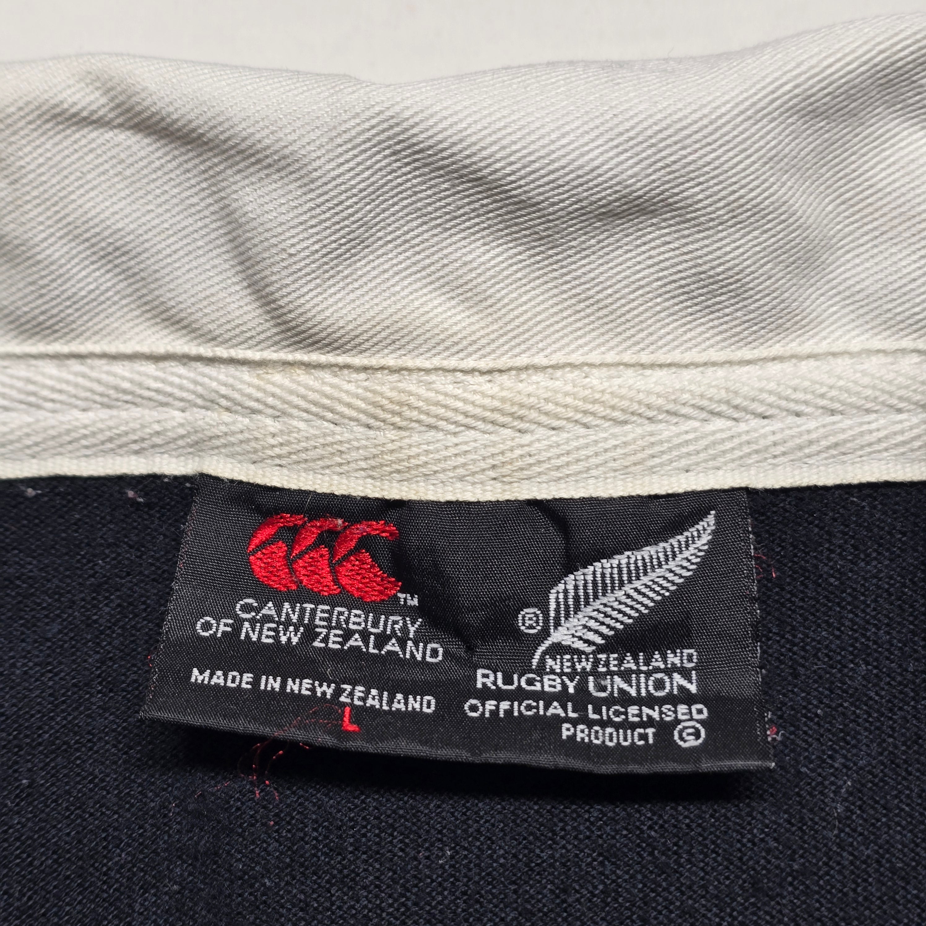 All Blacks 1994/95 Steinlager Long-sleeve Jersey - Large