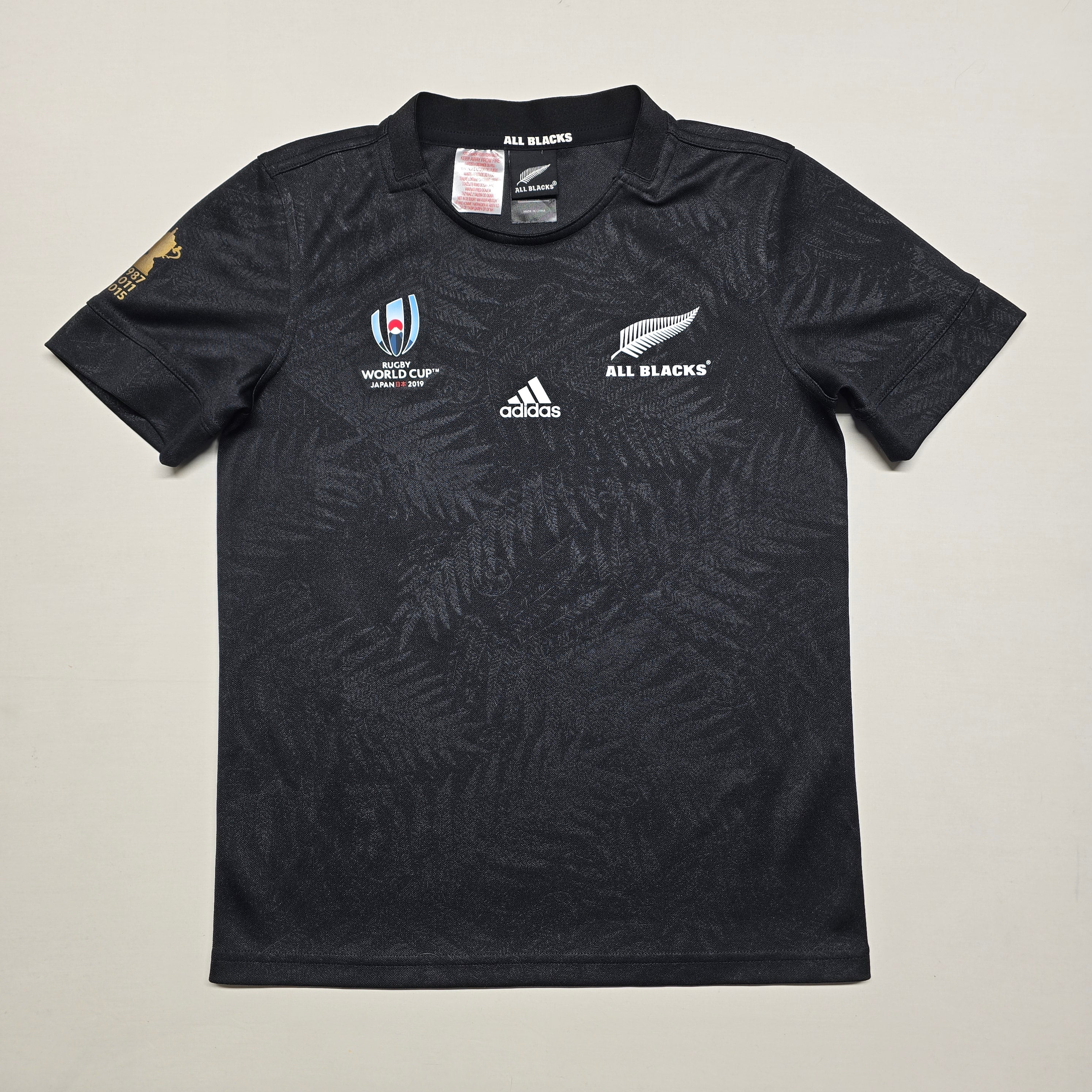 All Blacks 2019 RWC Jersey - 11/12YRS