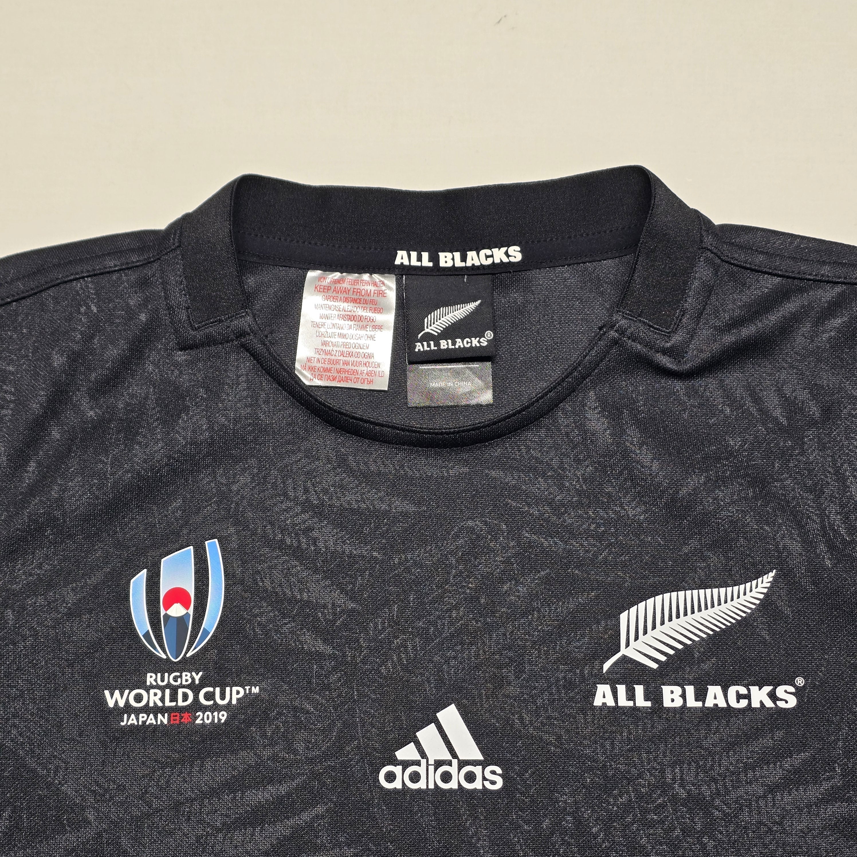 All Blacks 2019 RWC Jersey - 11/12YRS